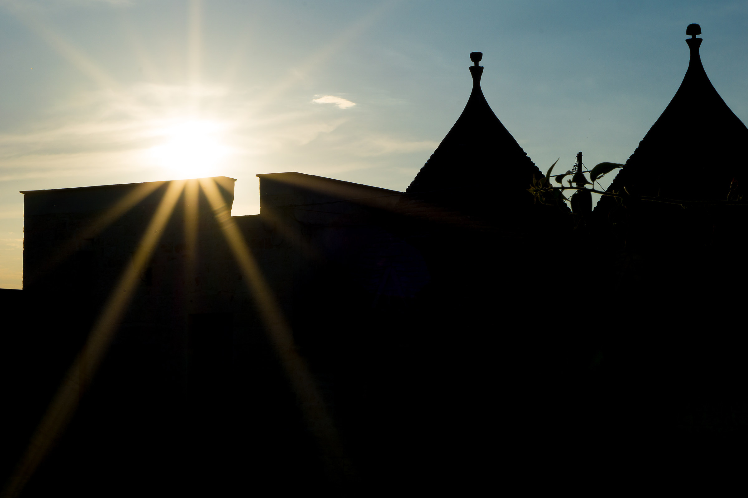 La Puglia controluce