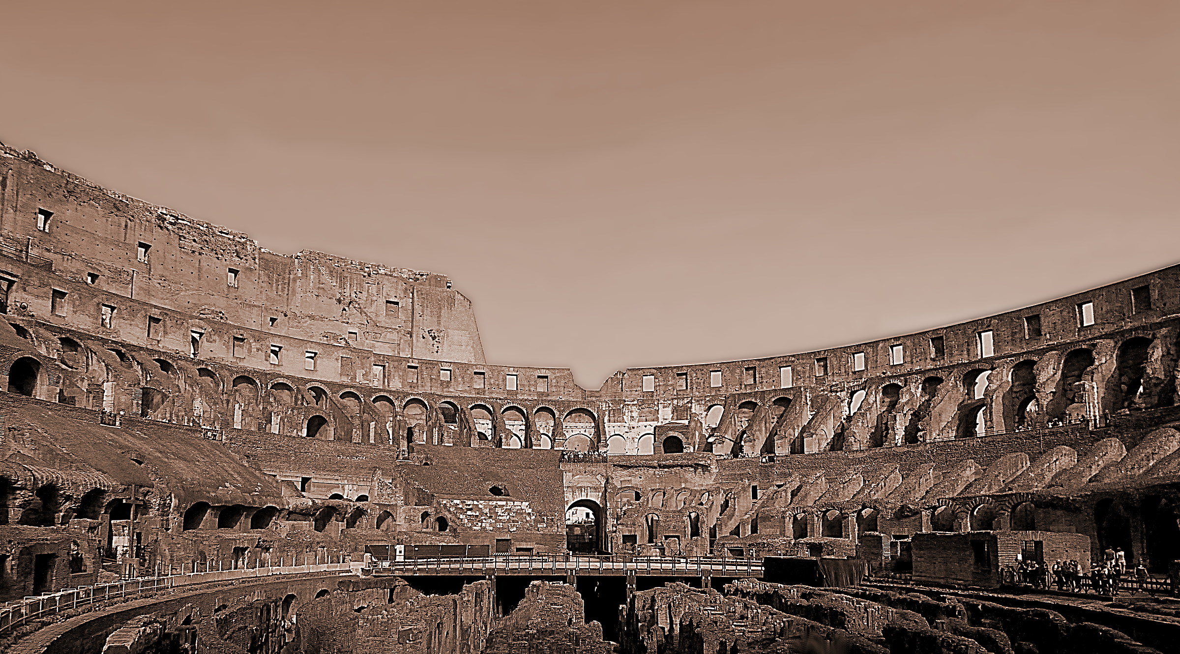 Colosseo inseppiato