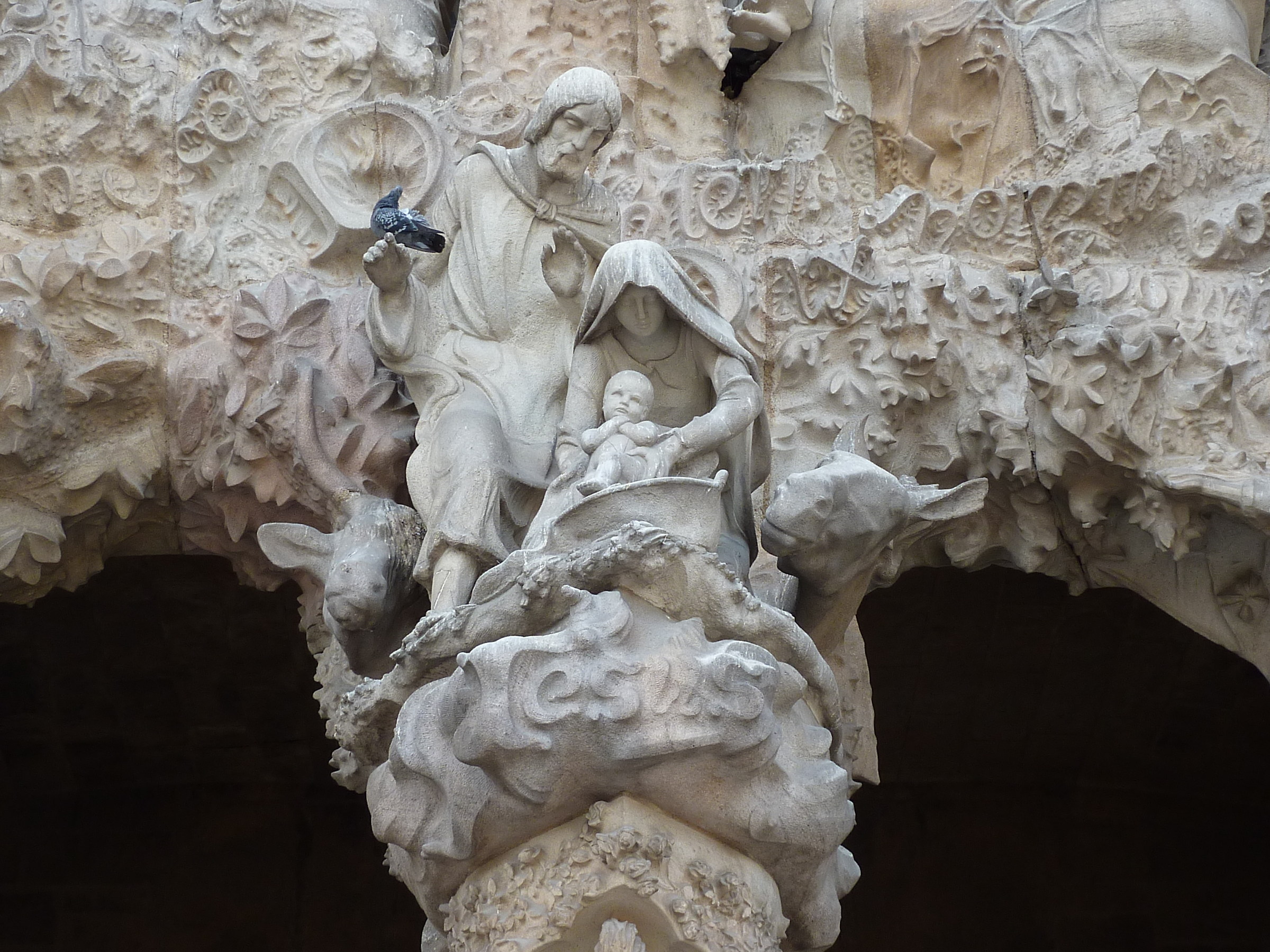 Barcellona_Sagrada Familia_Facciata of the Nativity