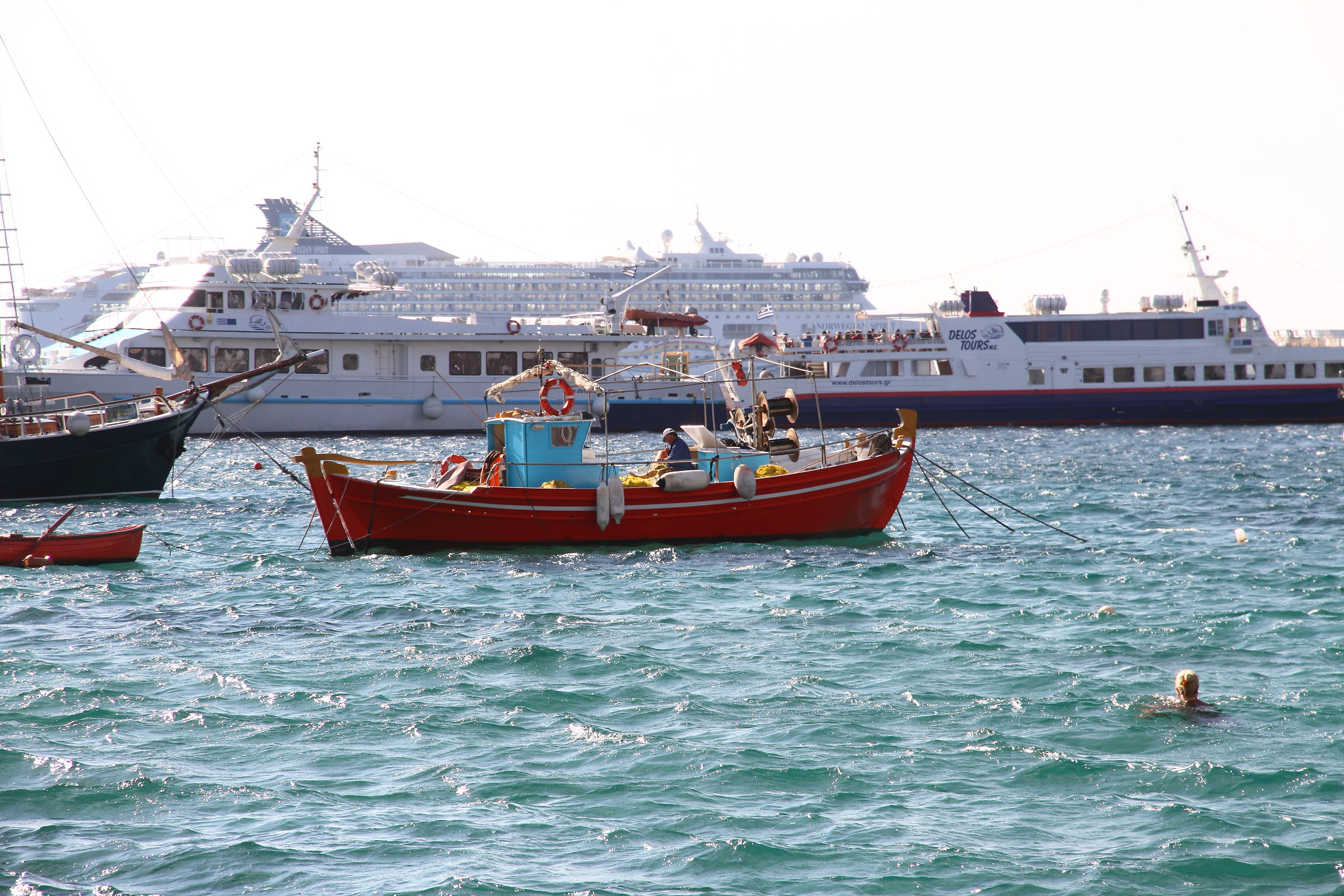 Mykonos - la bagnante