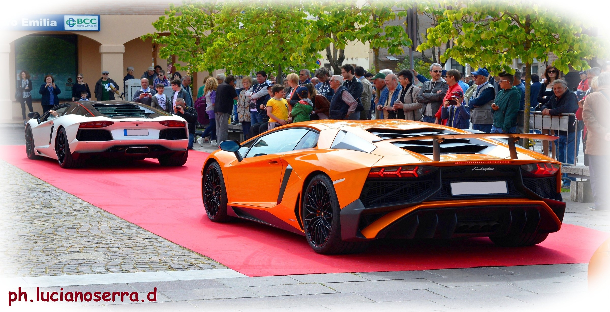Lamborghini Aventador Pirelli Edition and LP 750-4 SV
