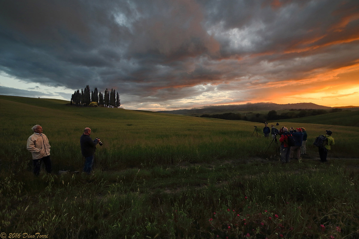 Sold out - Sunset in the Val d'Orcia