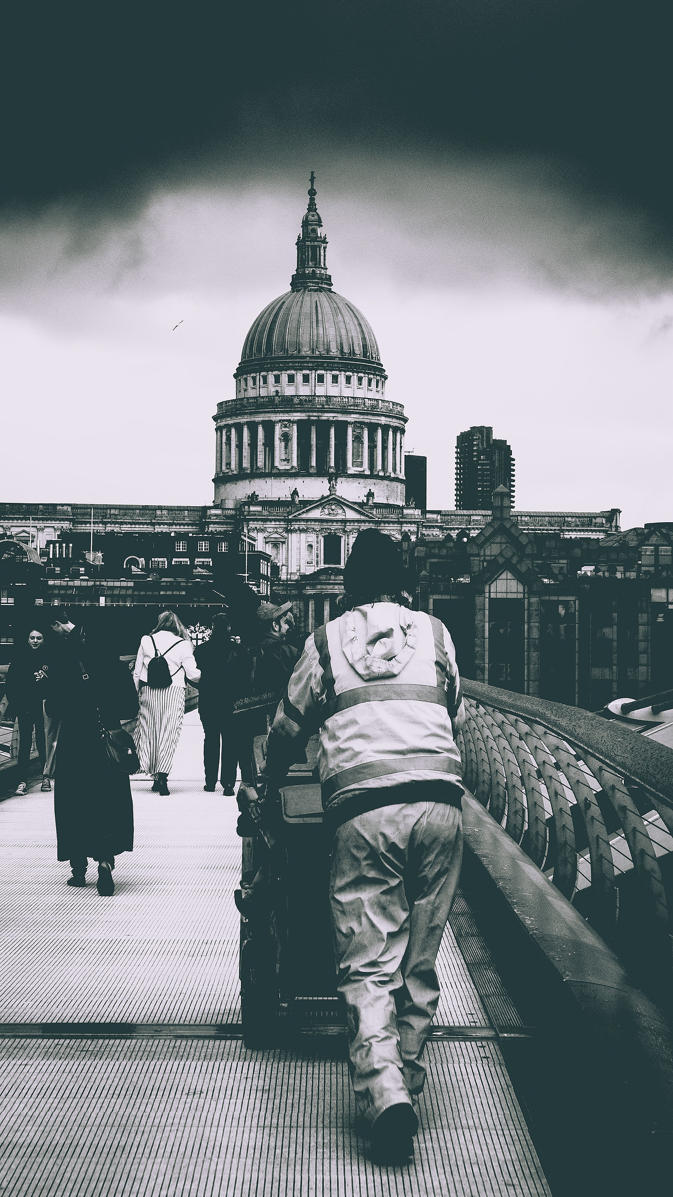 in front of St. Paul