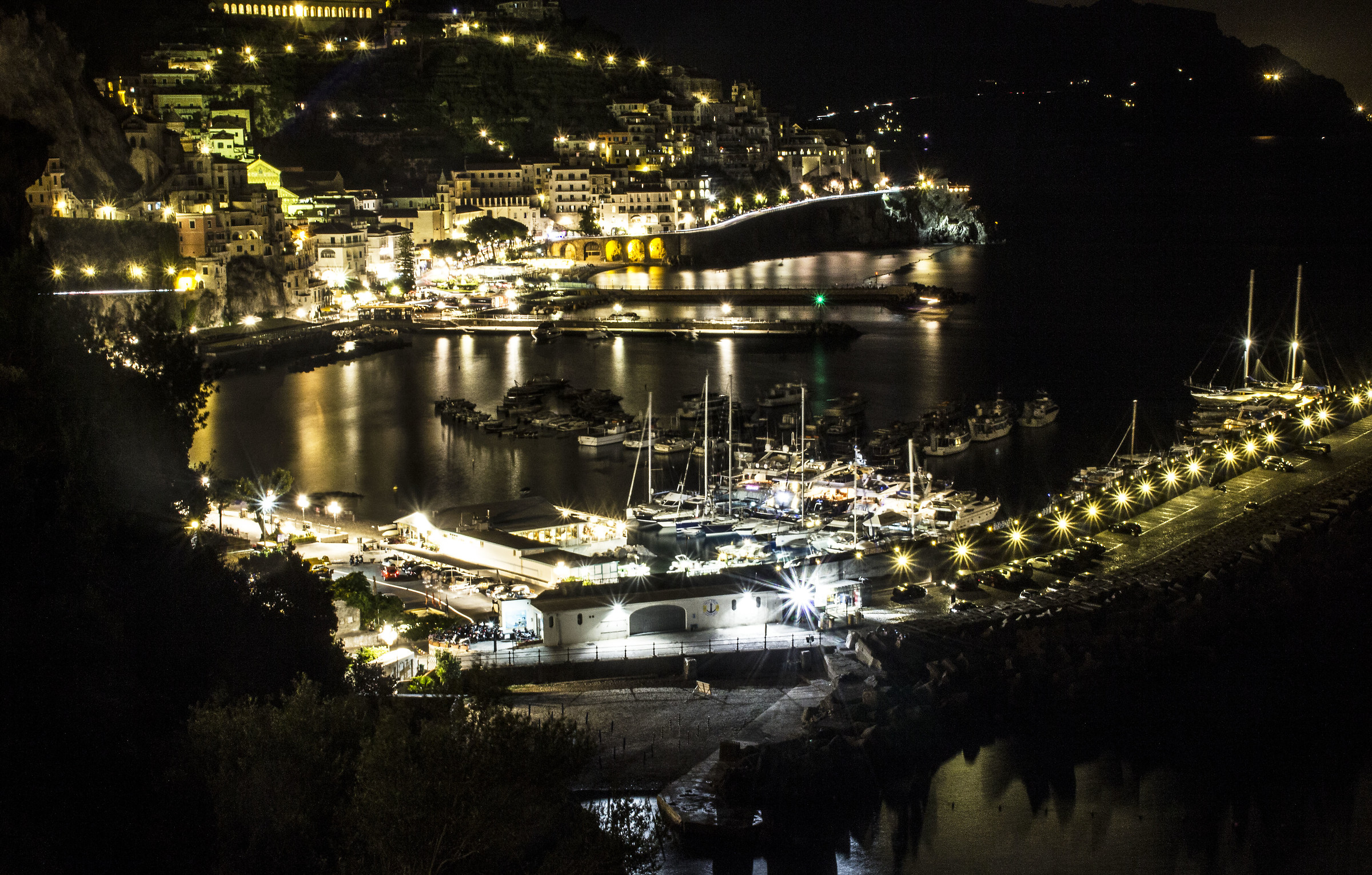 Amalfi by night