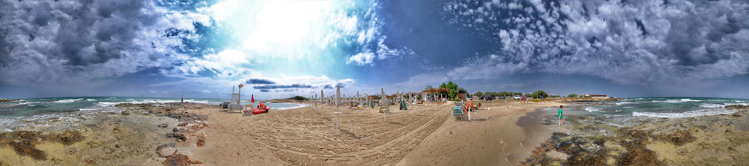 Torre Guaceto Puglia panoramica a 360°