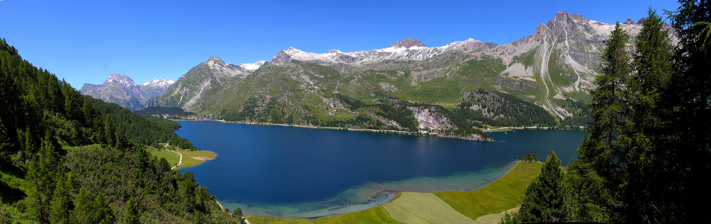Panorama Lake Sils