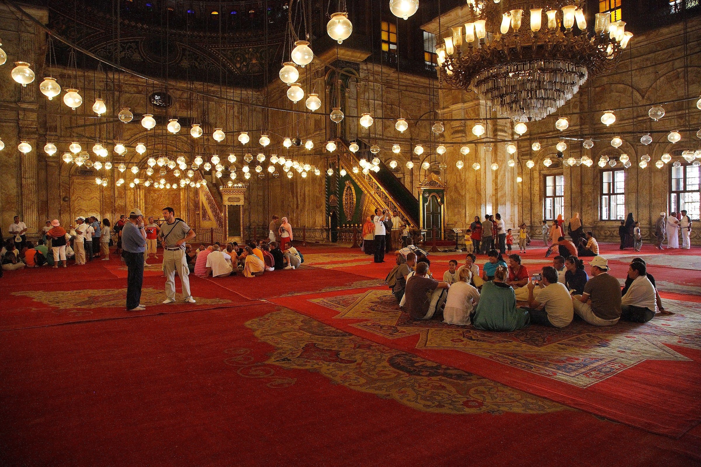 Cairo - inside the mosque