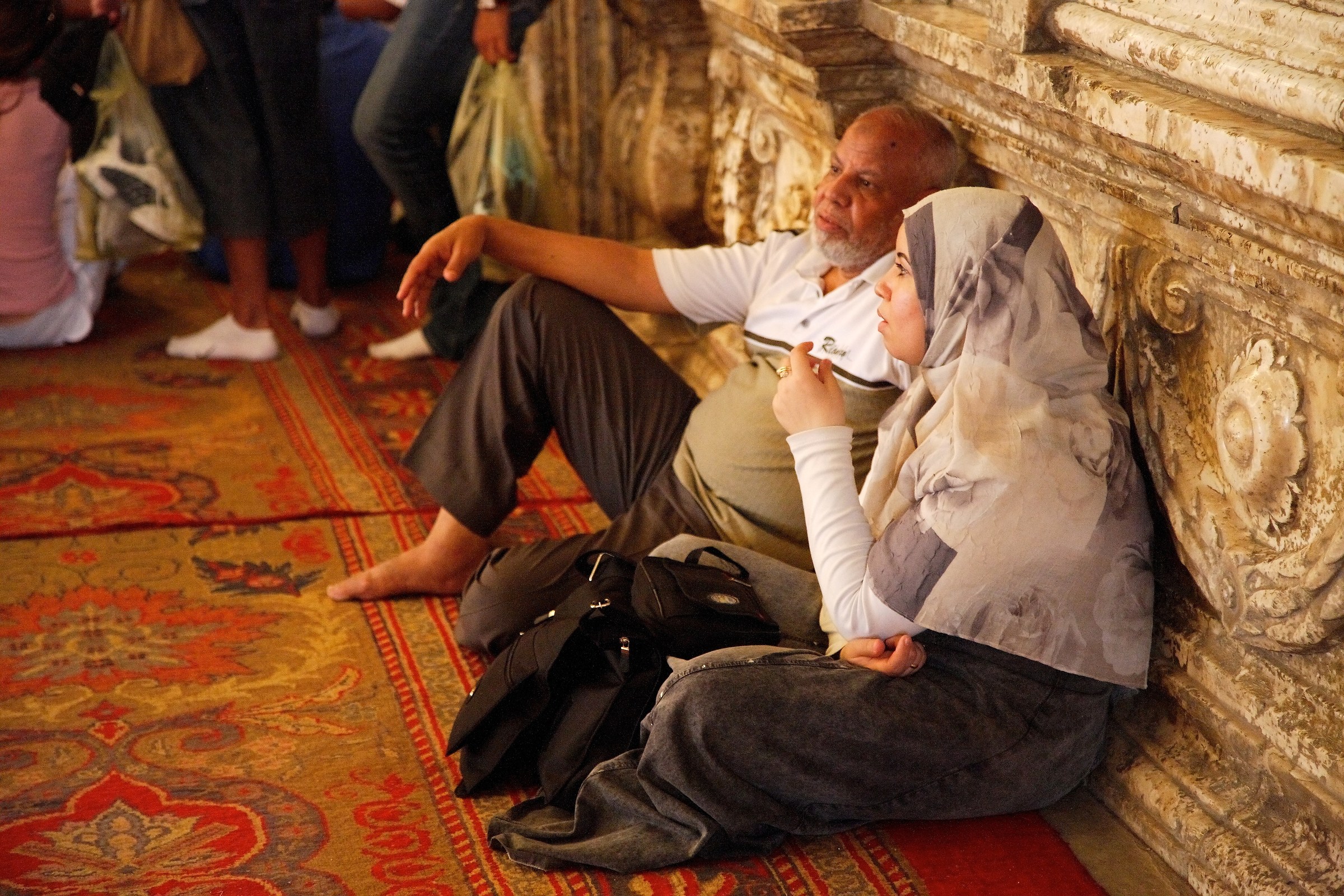 Cairo - inside the mosque