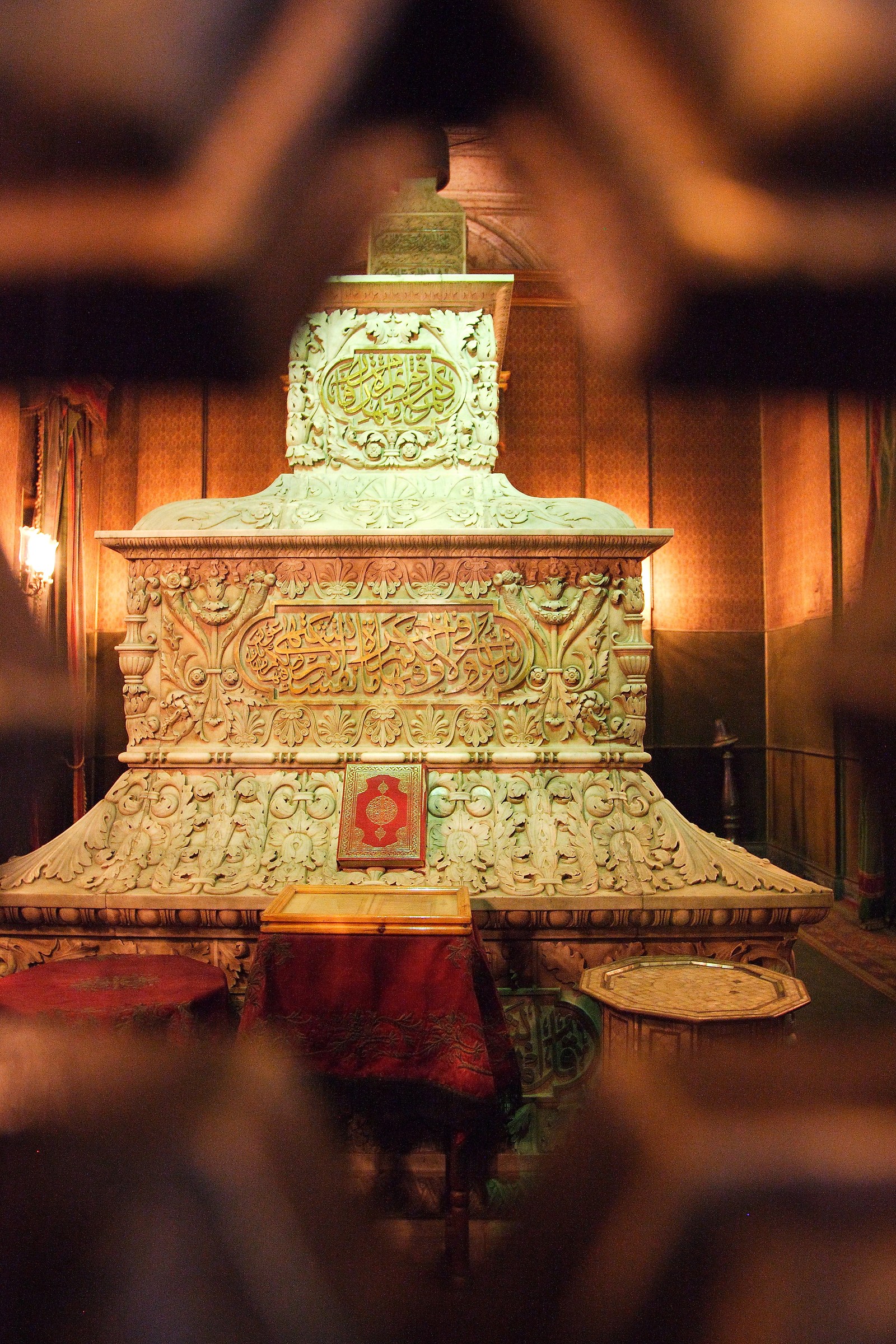 Cairo - inside the mosque -