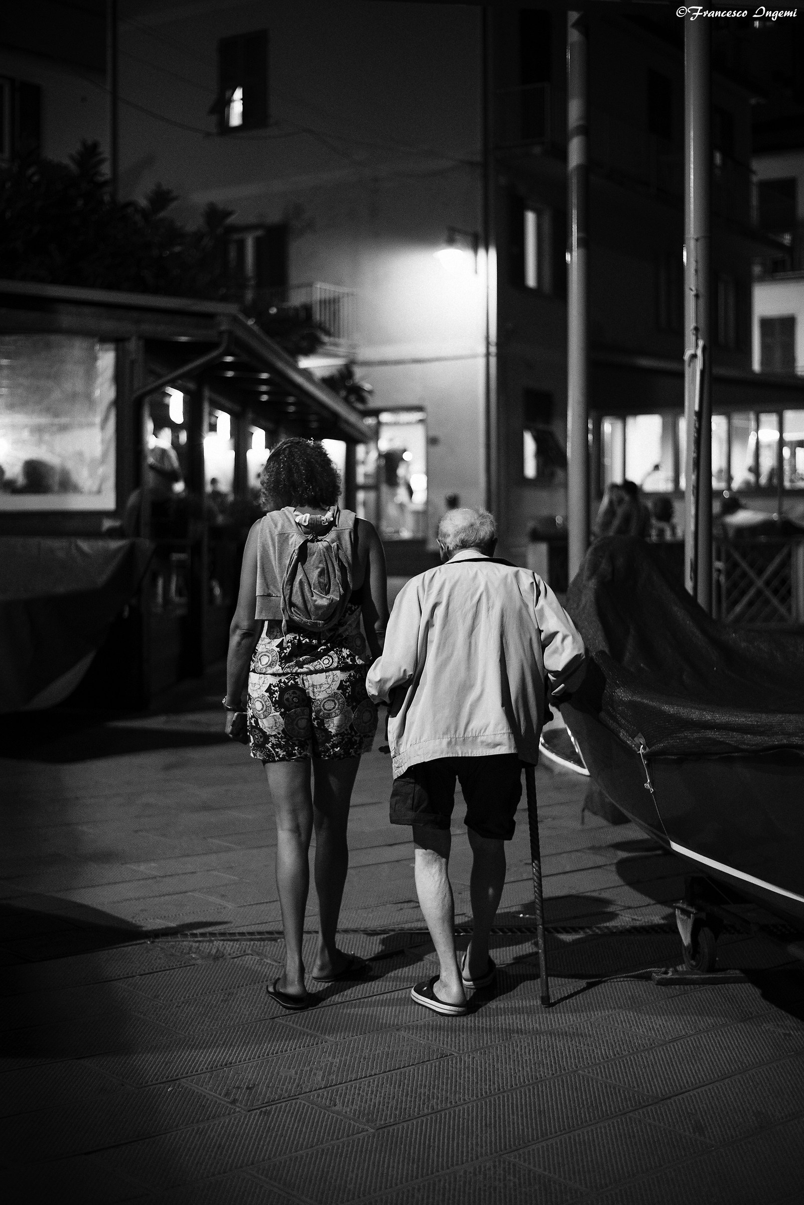 "Old age look forward."