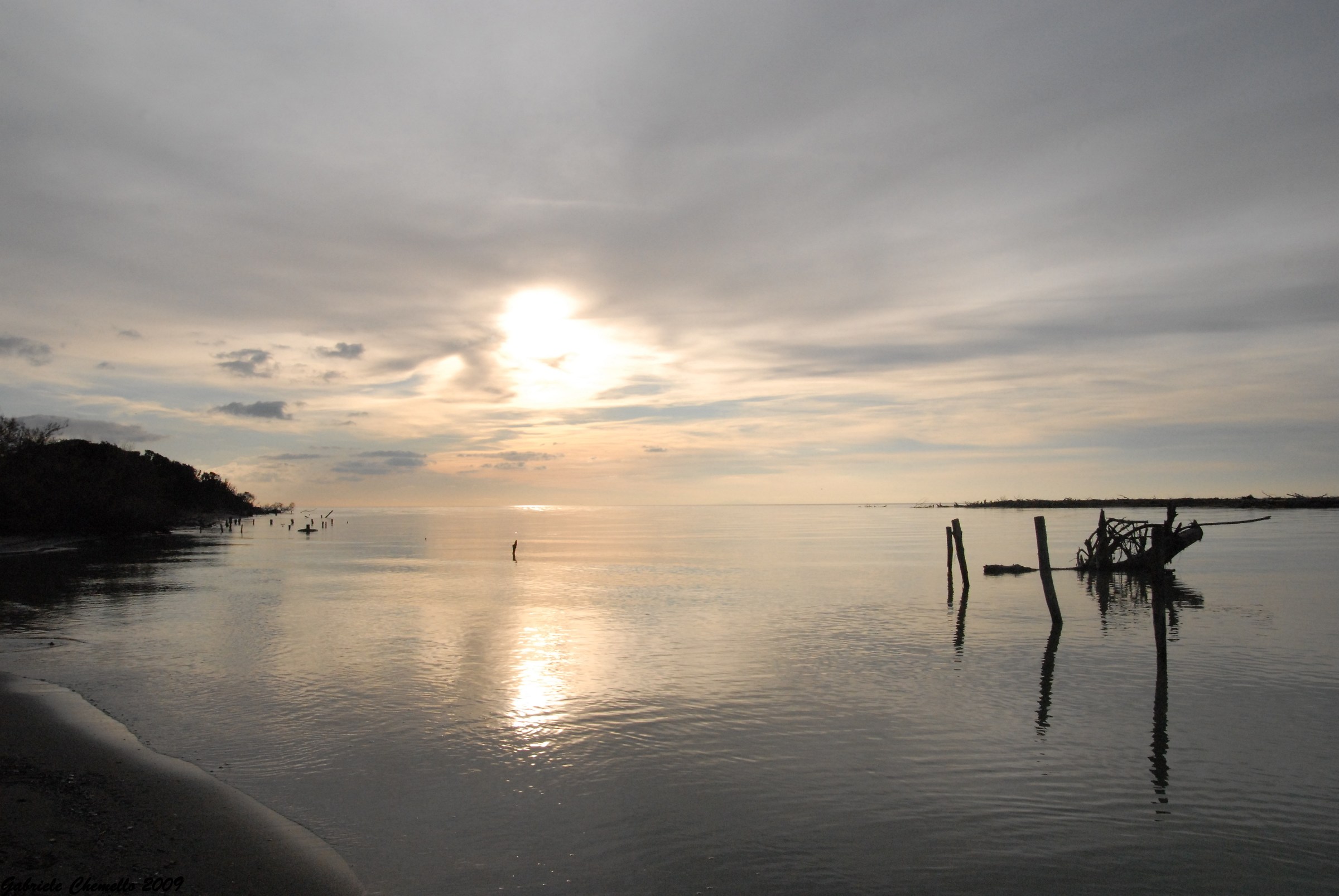 Sunset on the Mouth of Ombrone 2