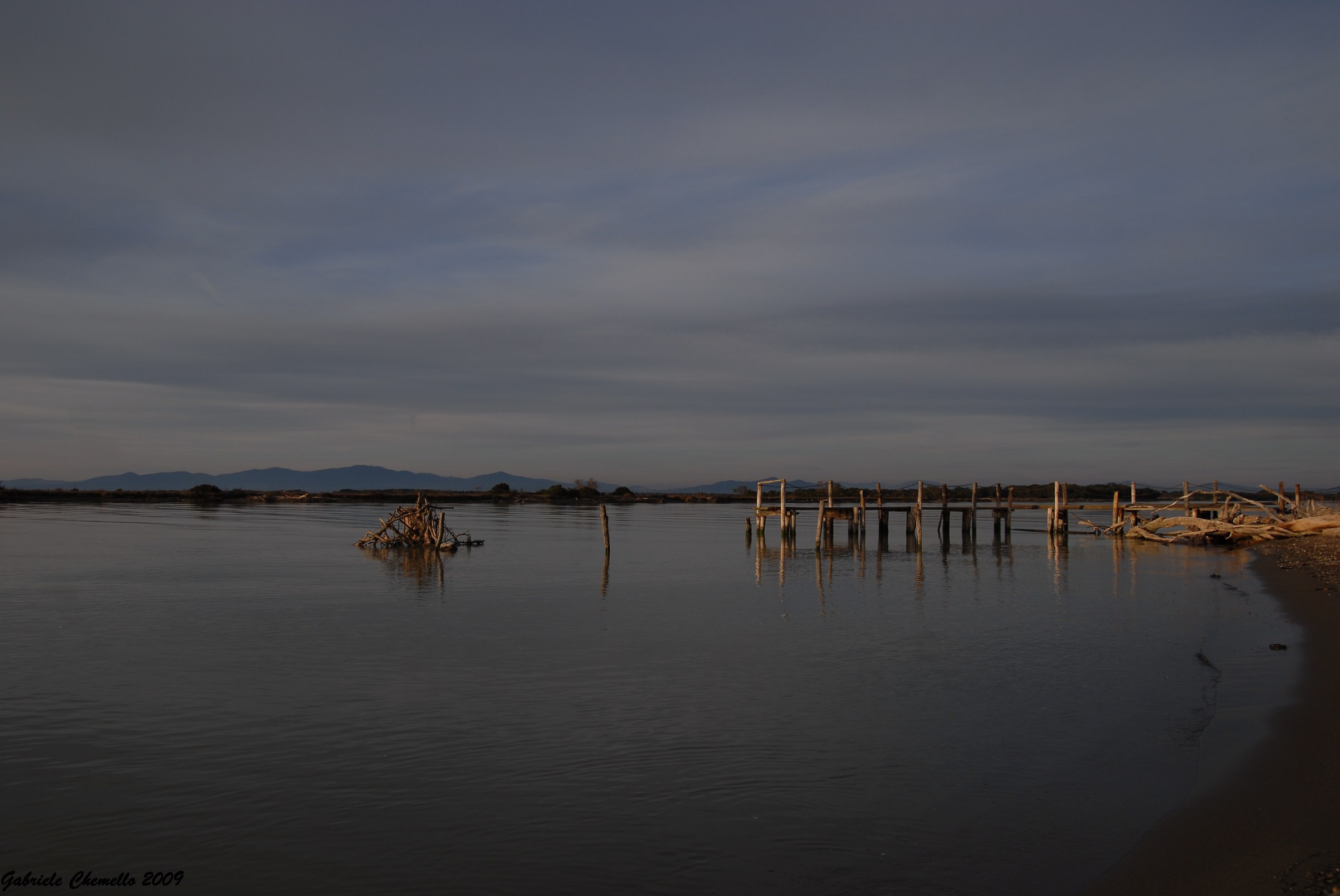 Sunset on the Mouth of Ombrone 3