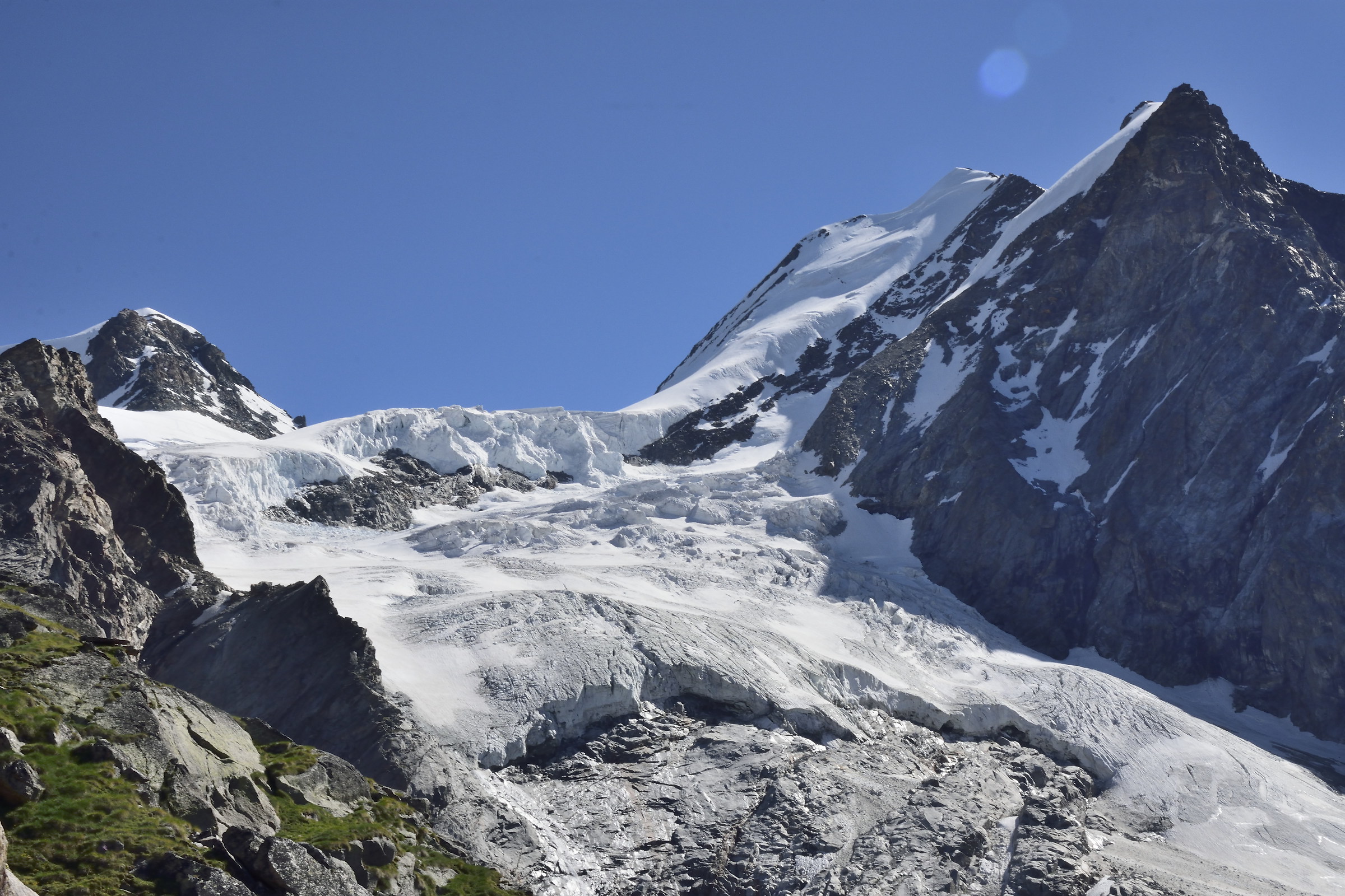 seracs between Castor, Punta and Punta Felik Perazzi