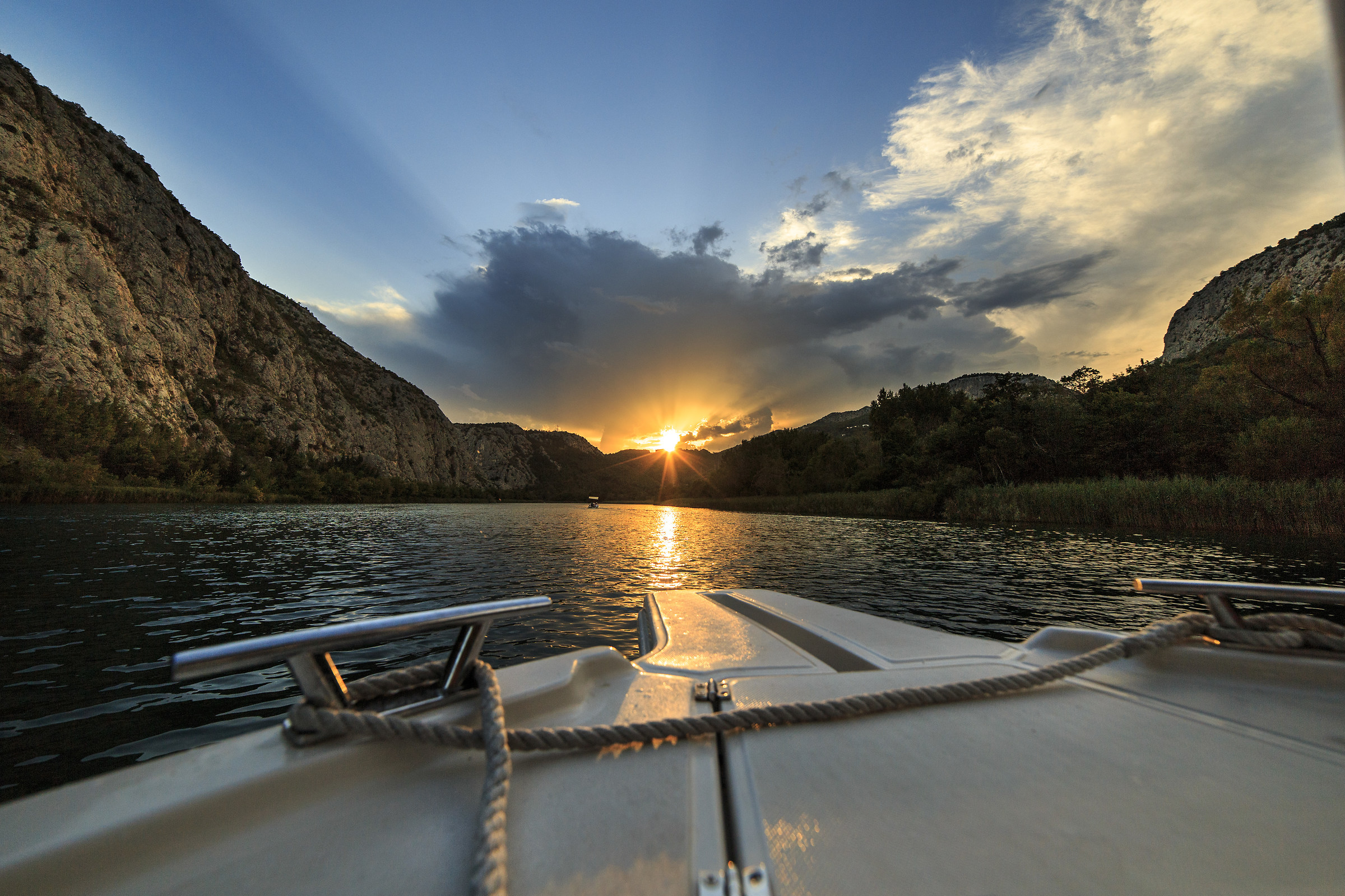 Fiume Cetina, Omis, Croazia