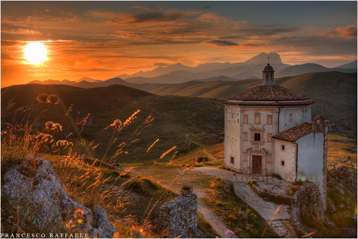 Rocca Calascio, Sunset 07/16/2011