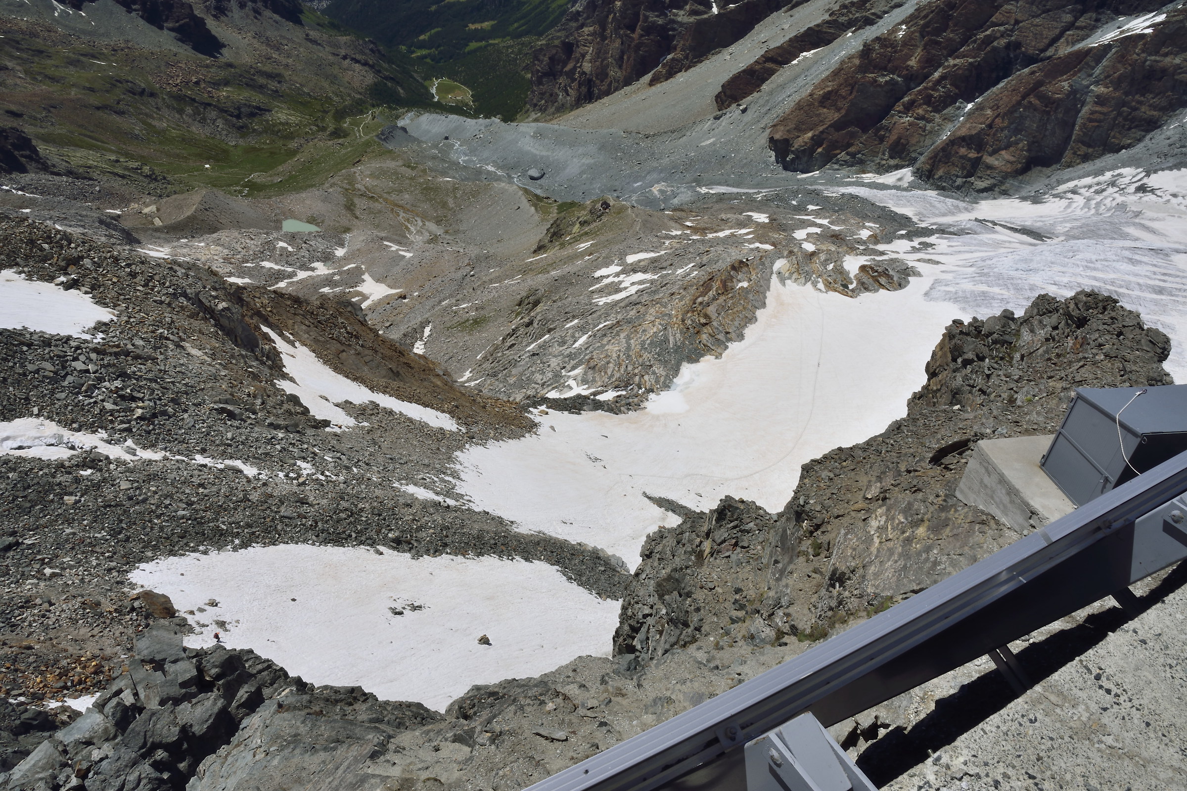the last final ramp for access to the refuge