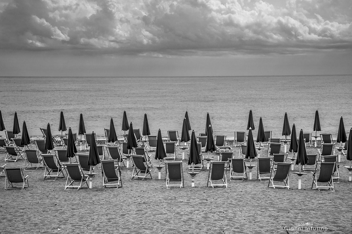 Giornata nuvolosa, non da spiaggia