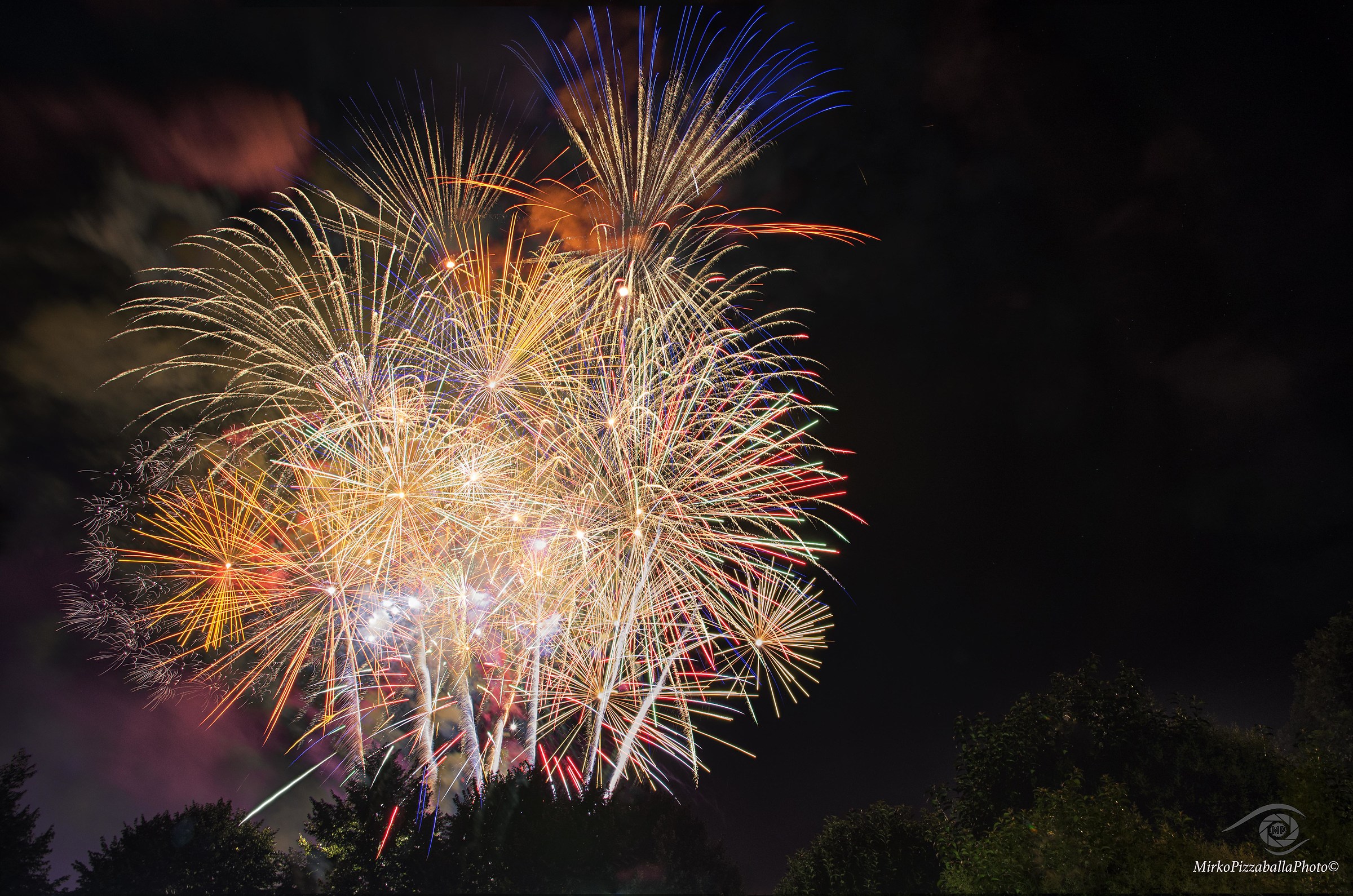 spettacolo pirotecnico