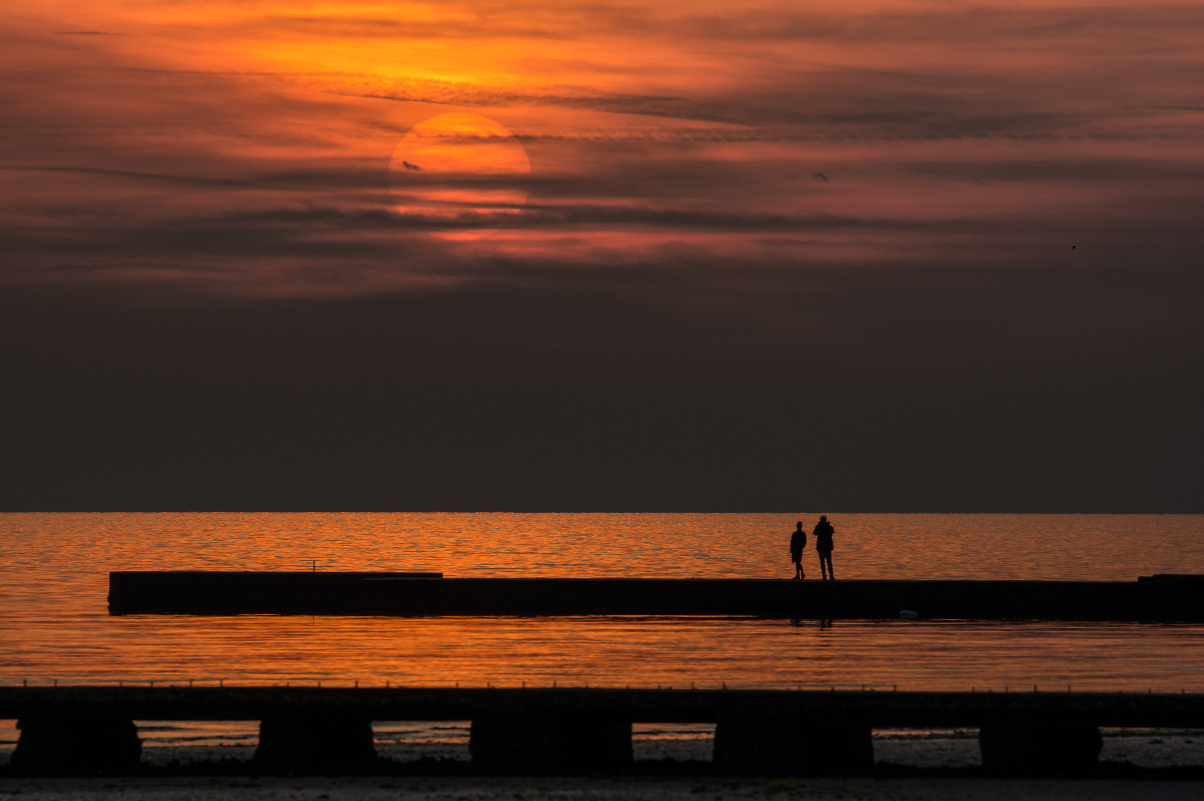 Waiting for the sunset