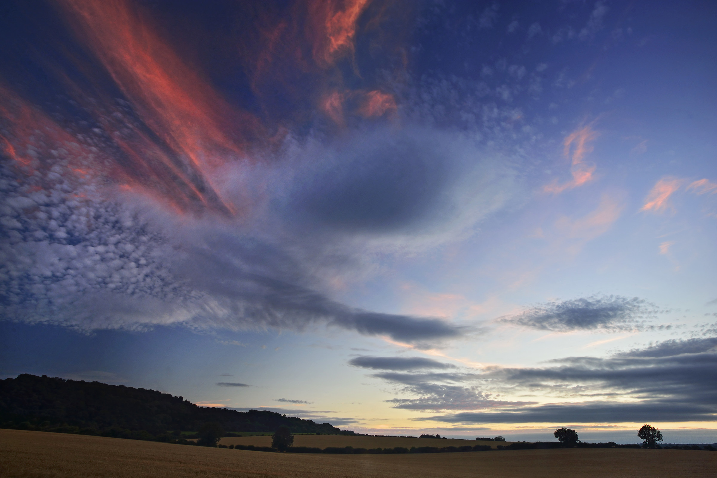 Il grande, ampio e strano tramonto!