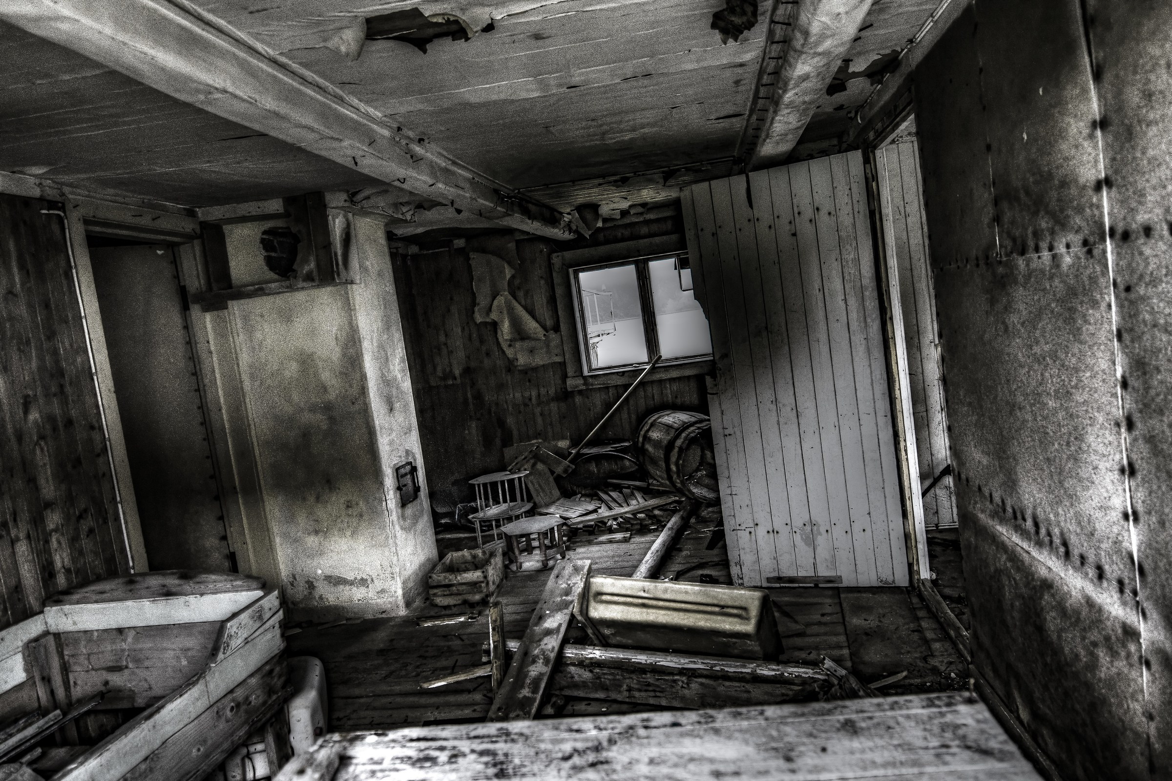 Abandoned house