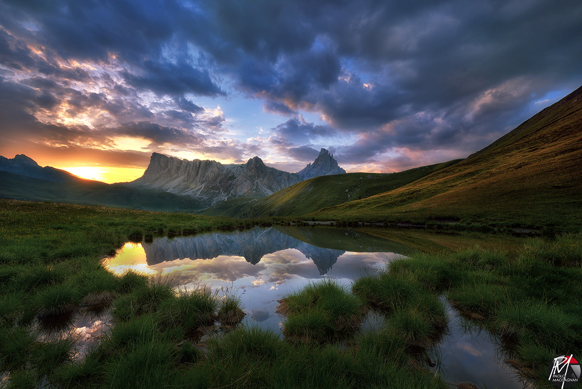 Tramonto sui lastroi de Formin