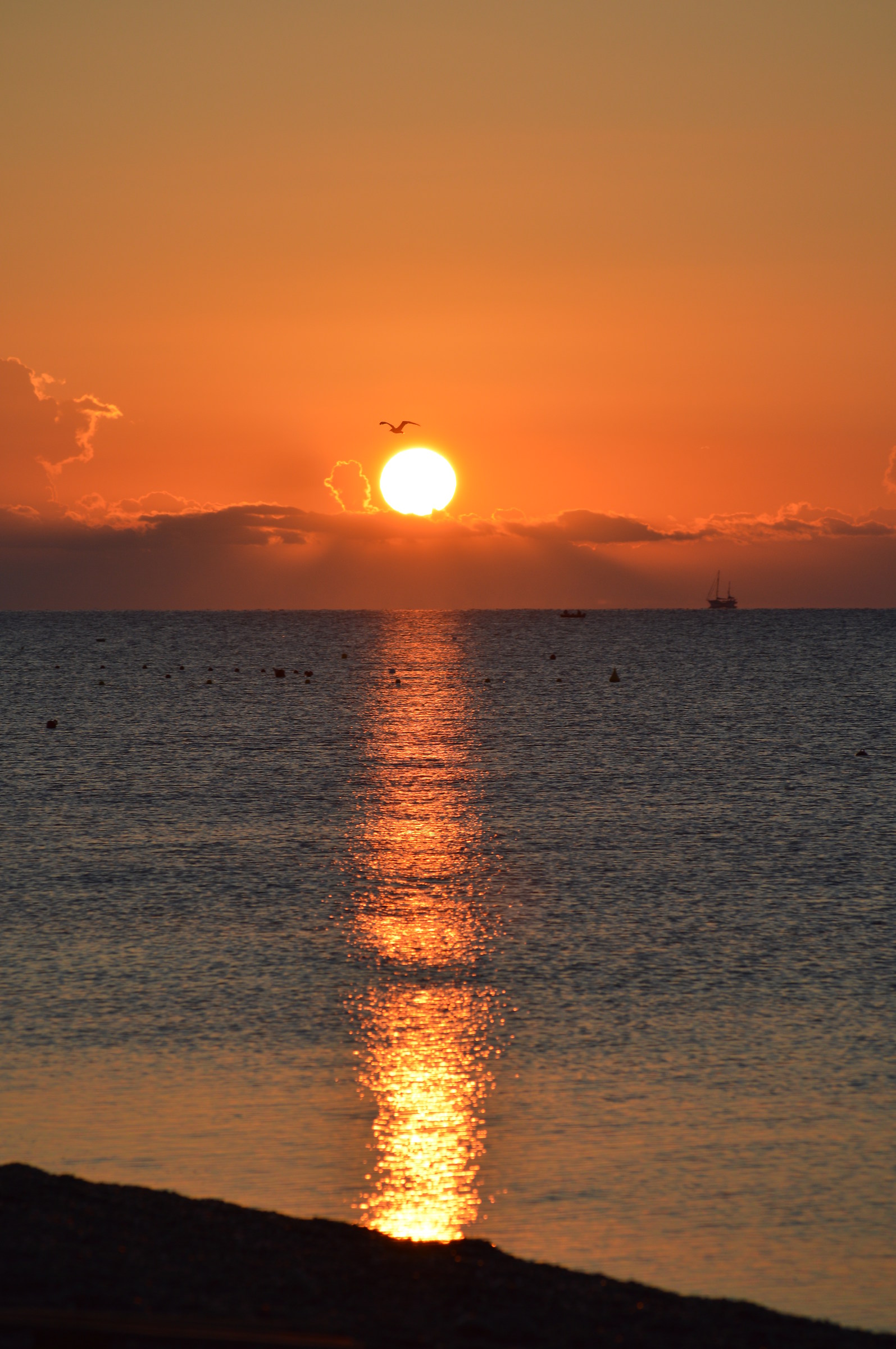 Alba a Marina di Gioiosa Ionica
