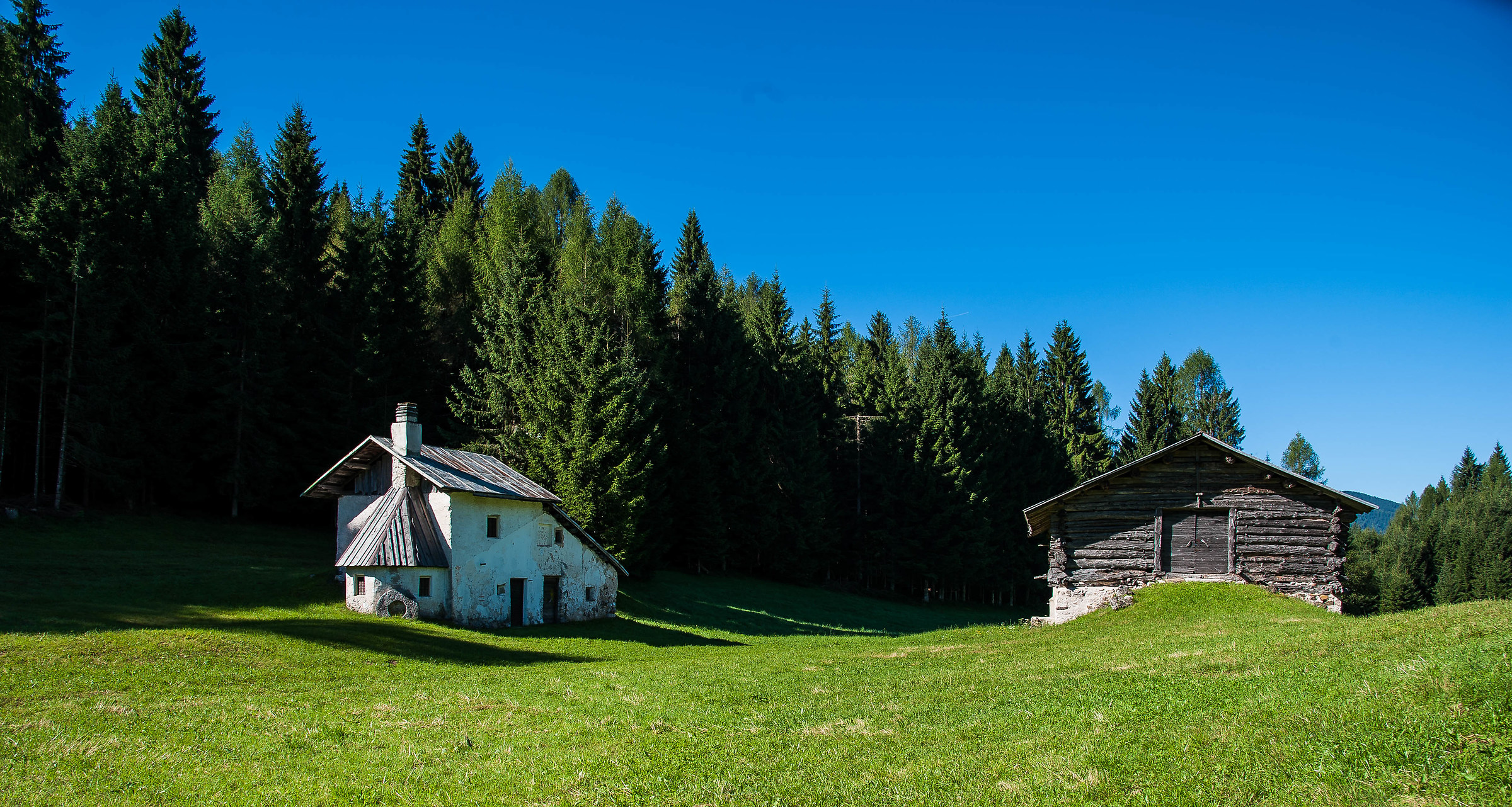 Original mountain homes.