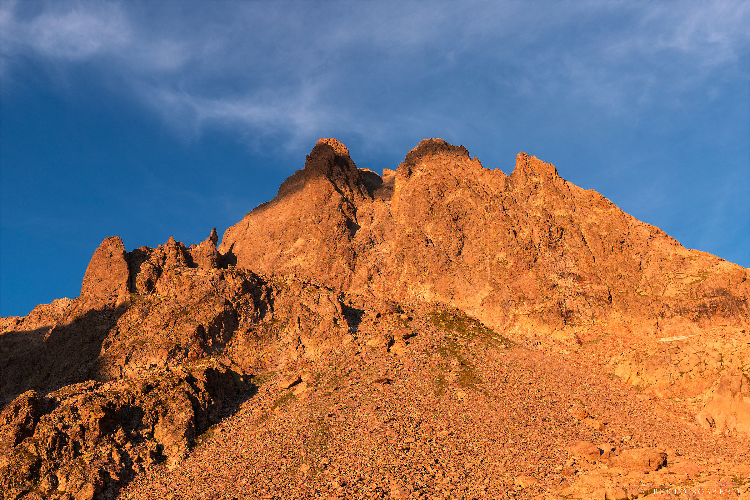 Tramonto sulla Nasta