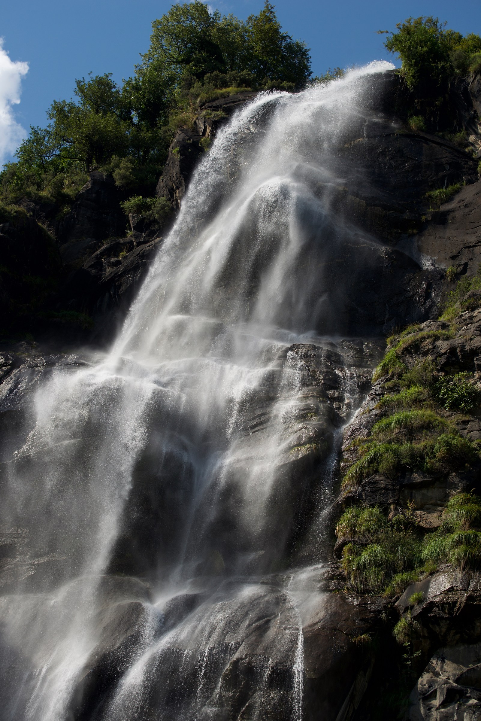 Cascate di Acquafraggia