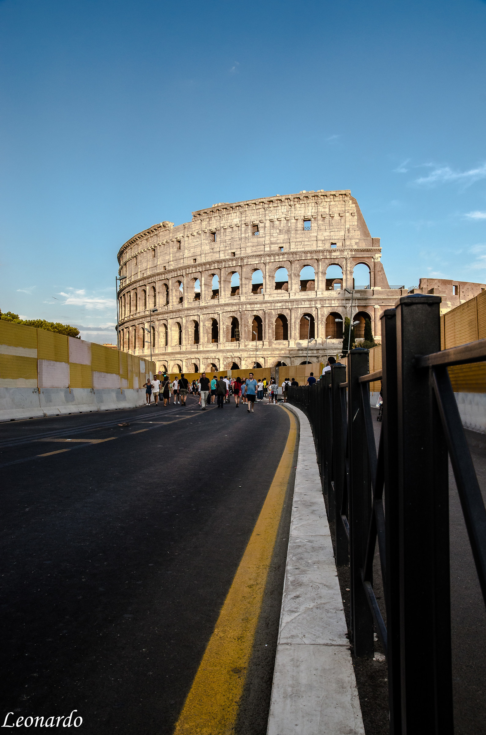 Modern Roman cobblestones