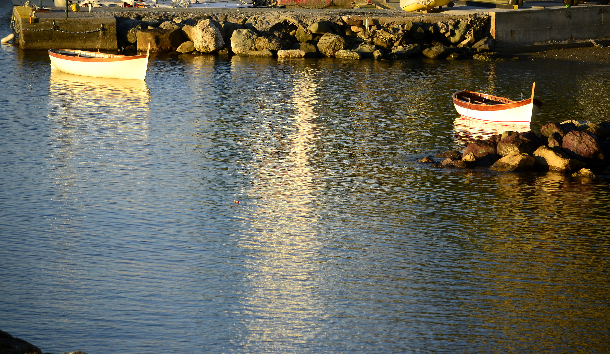 La quiete del porticciolo