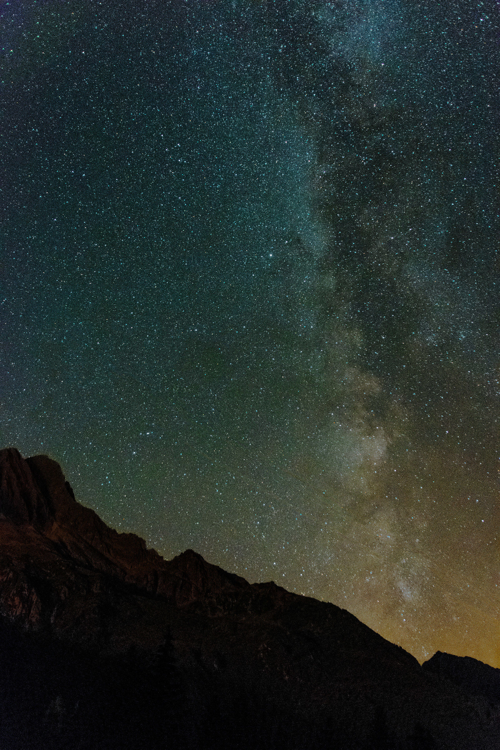 Prima volta con la Via Lattea