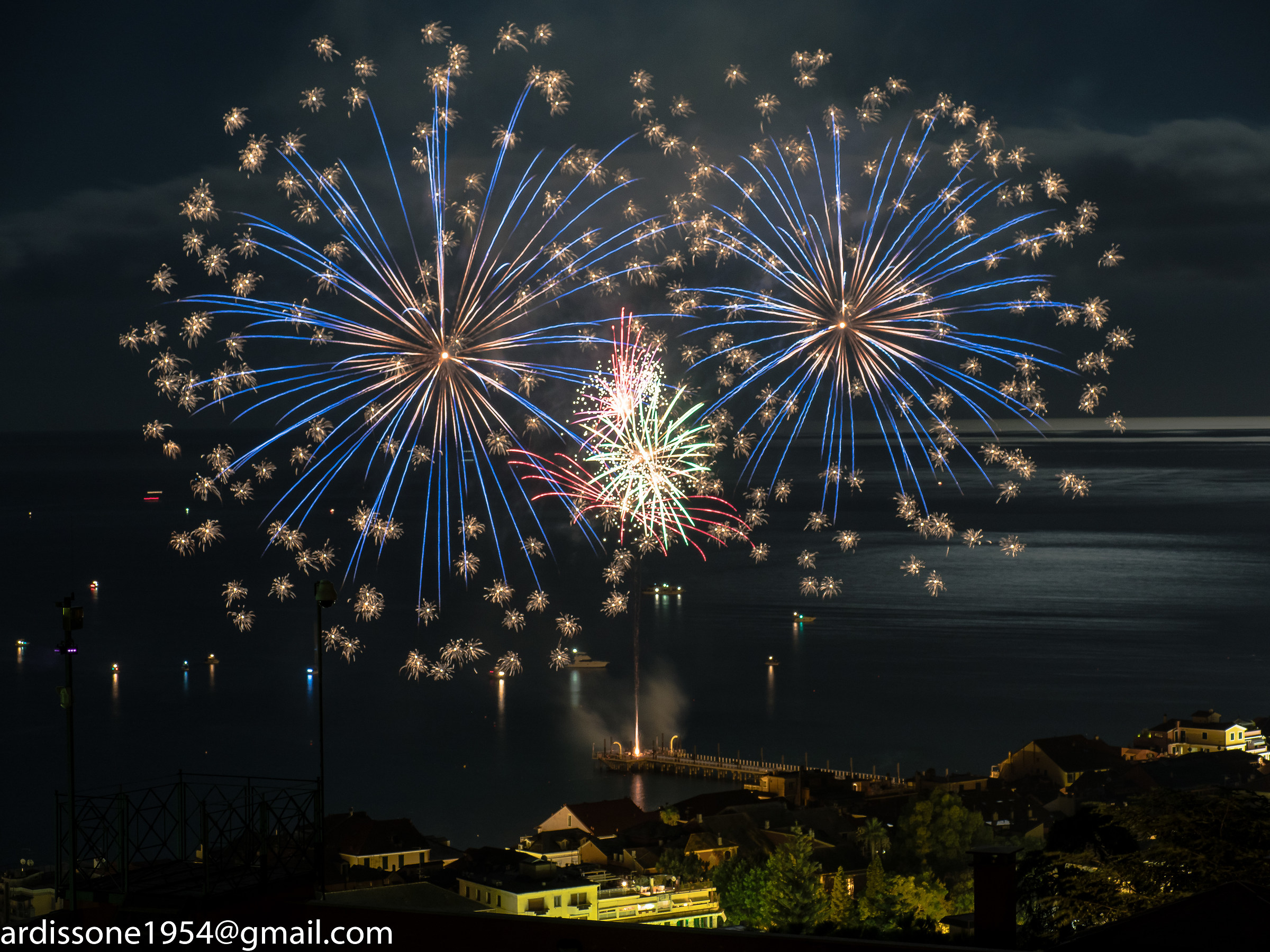 Fuochi di Ferragosto ad Alassio