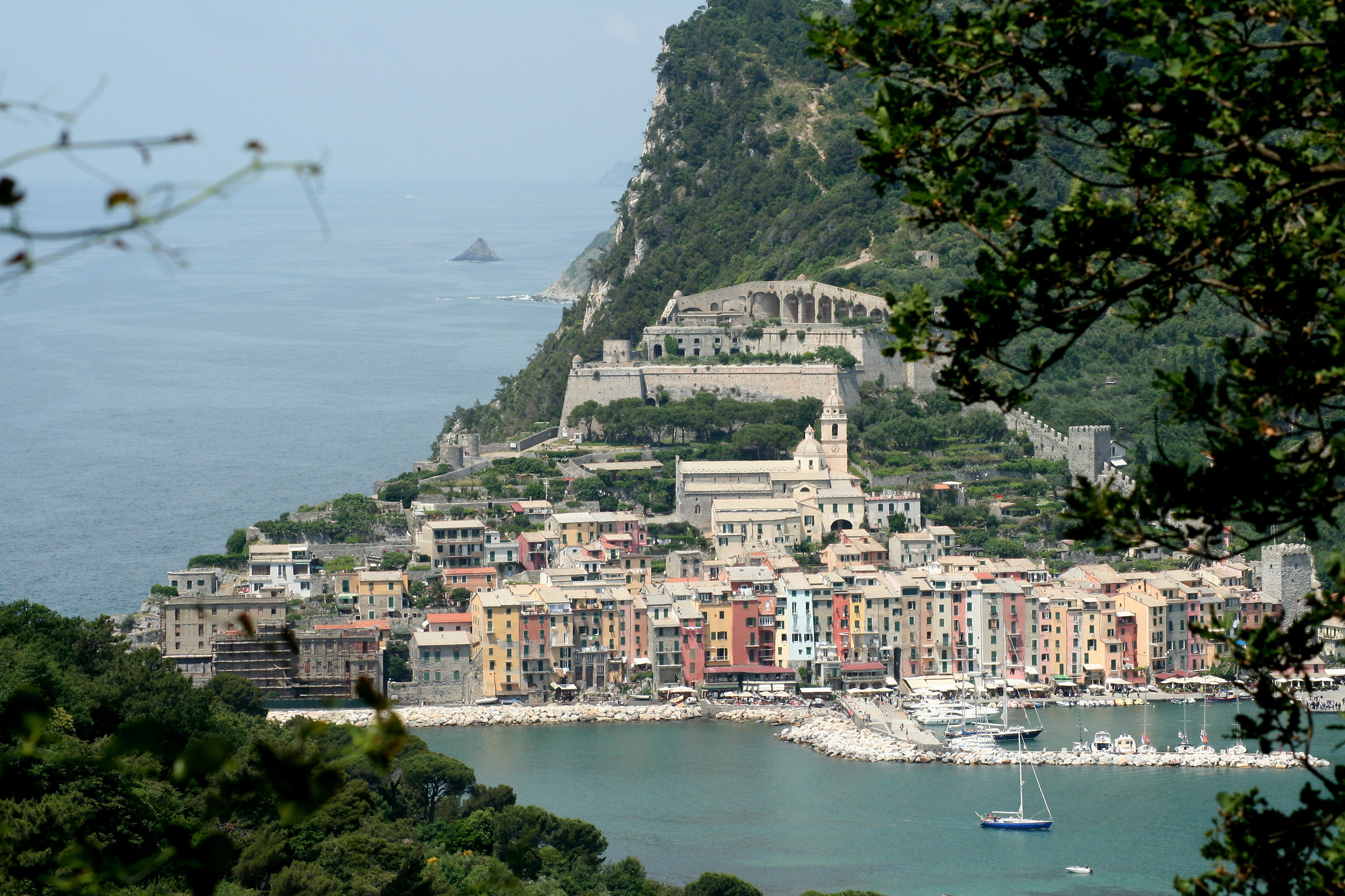 Portovenere vista dall'alto