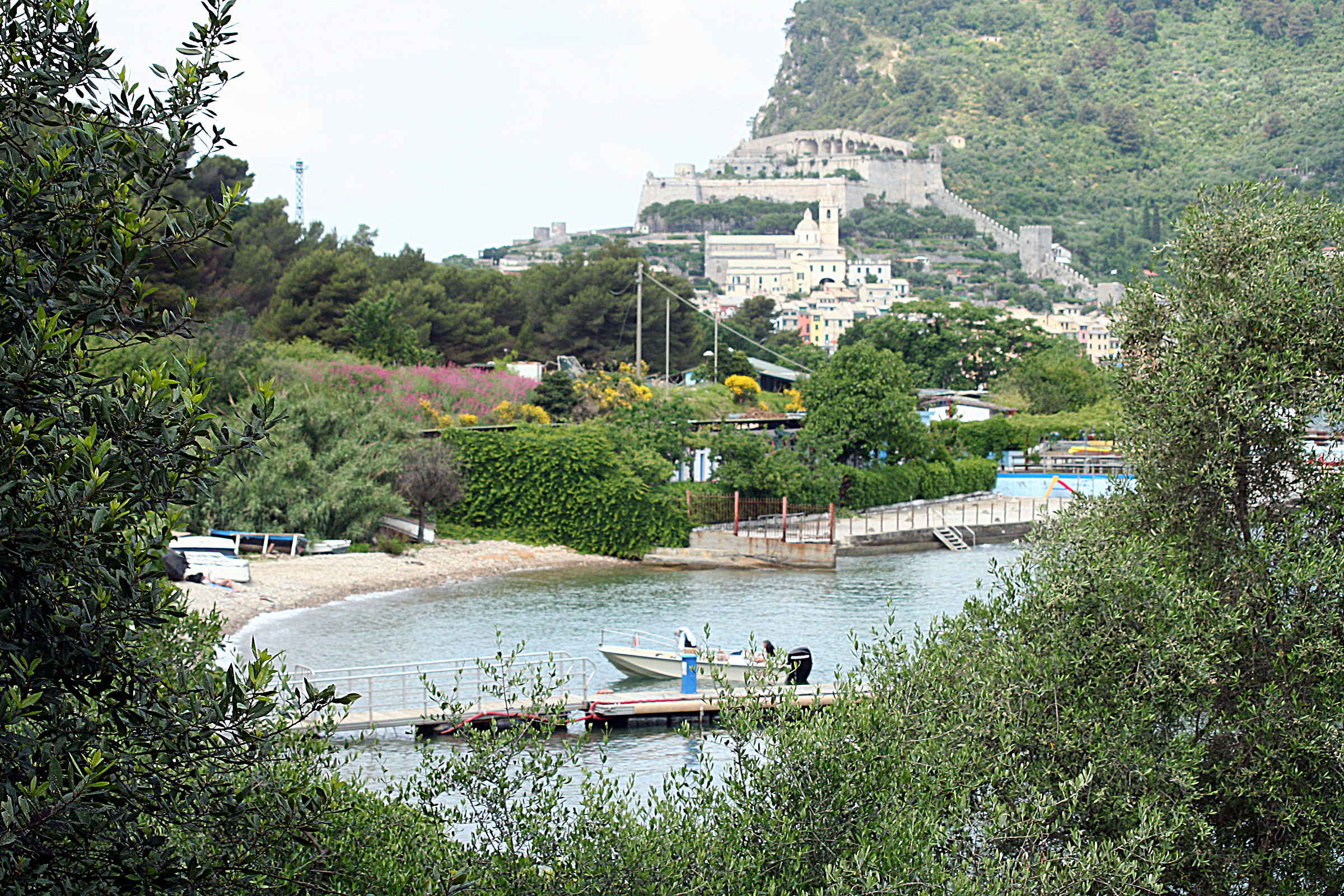 Portovenere vista dall'isola Palmaria