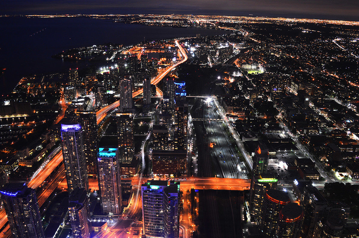 Toronto, CN Tower view
