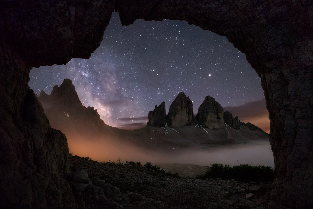 Tre Cime dalla Caverna
