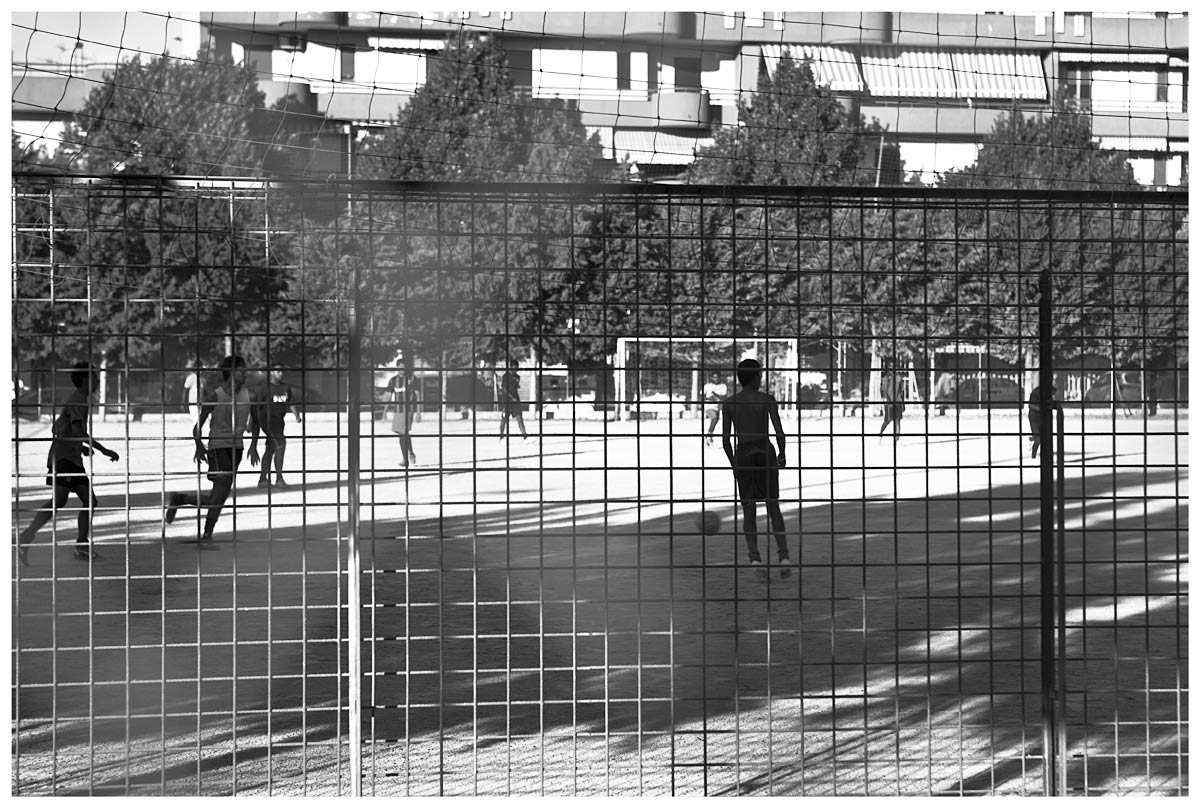 soccer - a football neighborhood