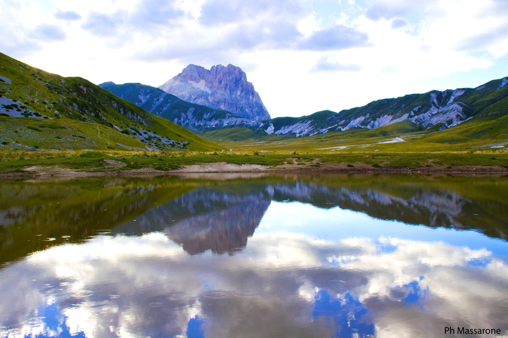 Lo specchio del gigante...Lago di Pietranzoni