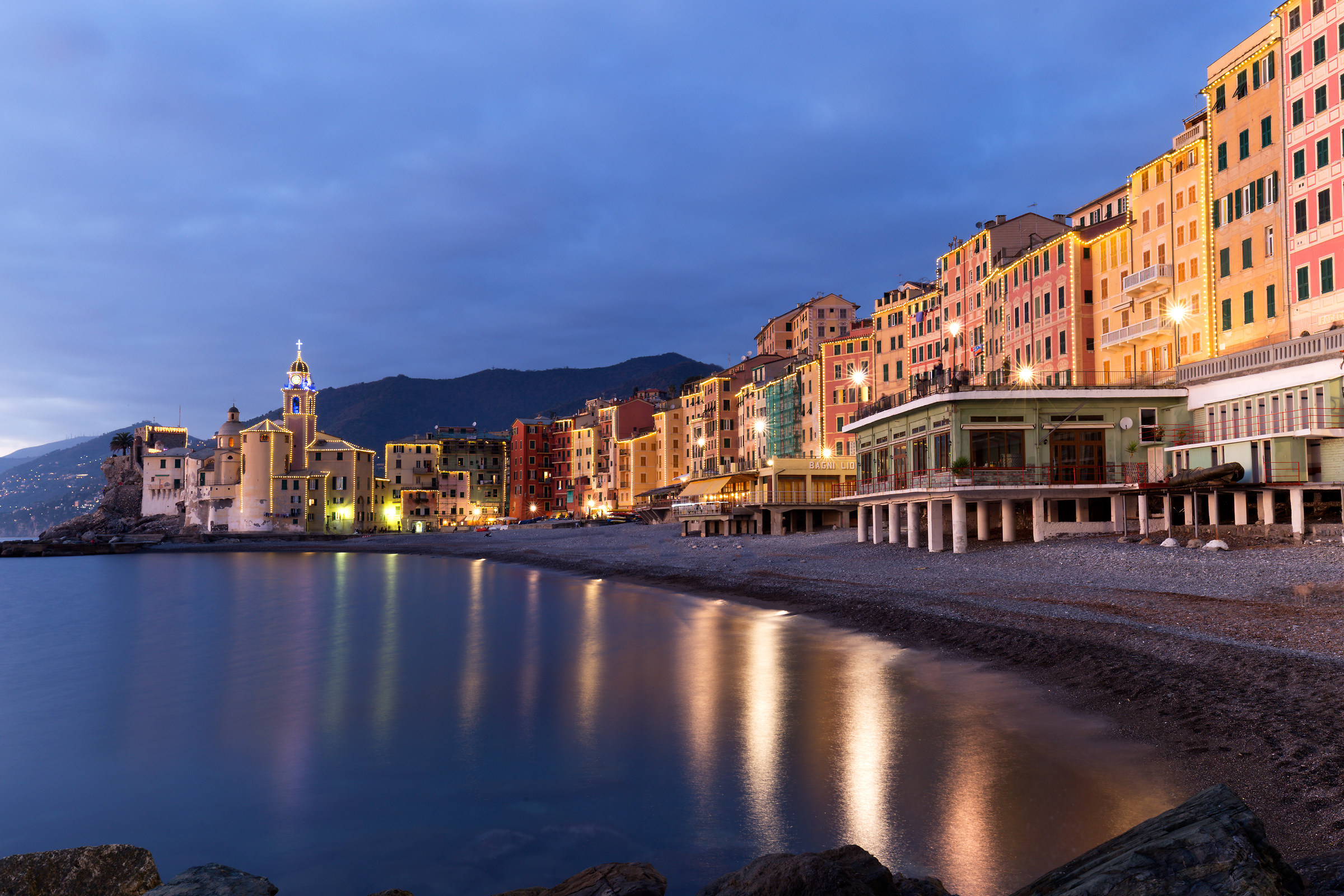 Camogli in blue