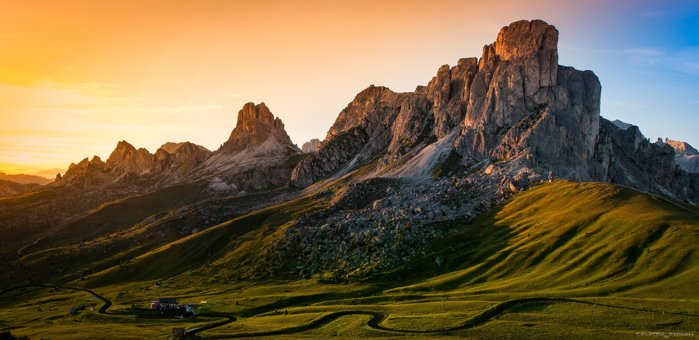 esplosione di colori al Passo Giau