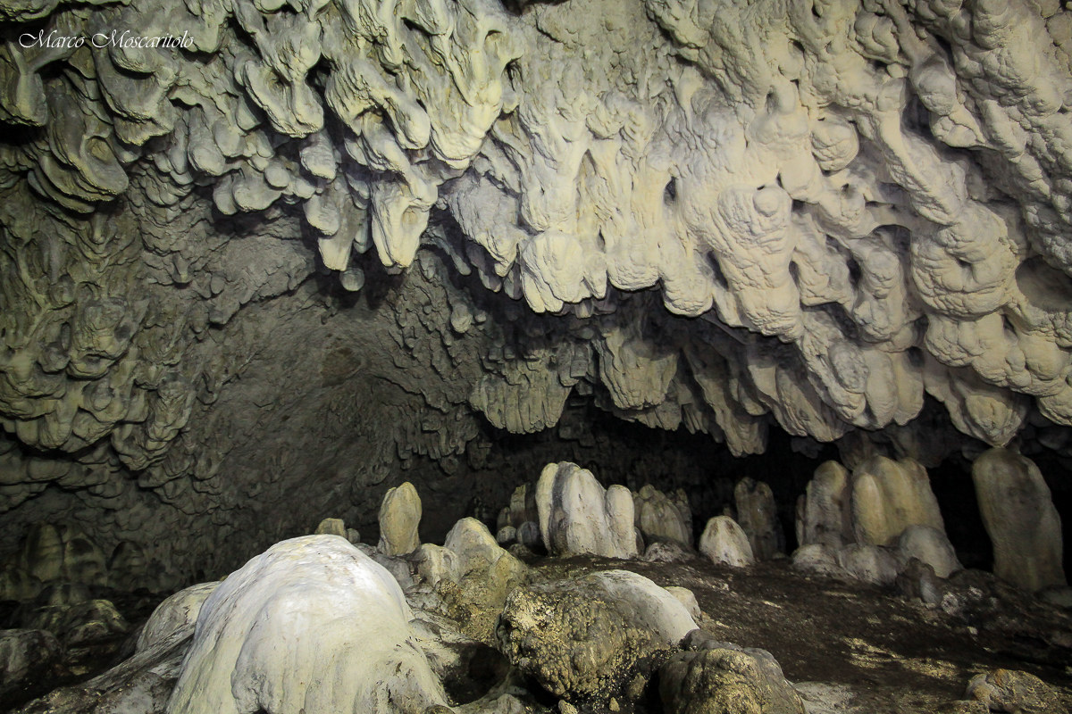 Stalactites and stalagmites