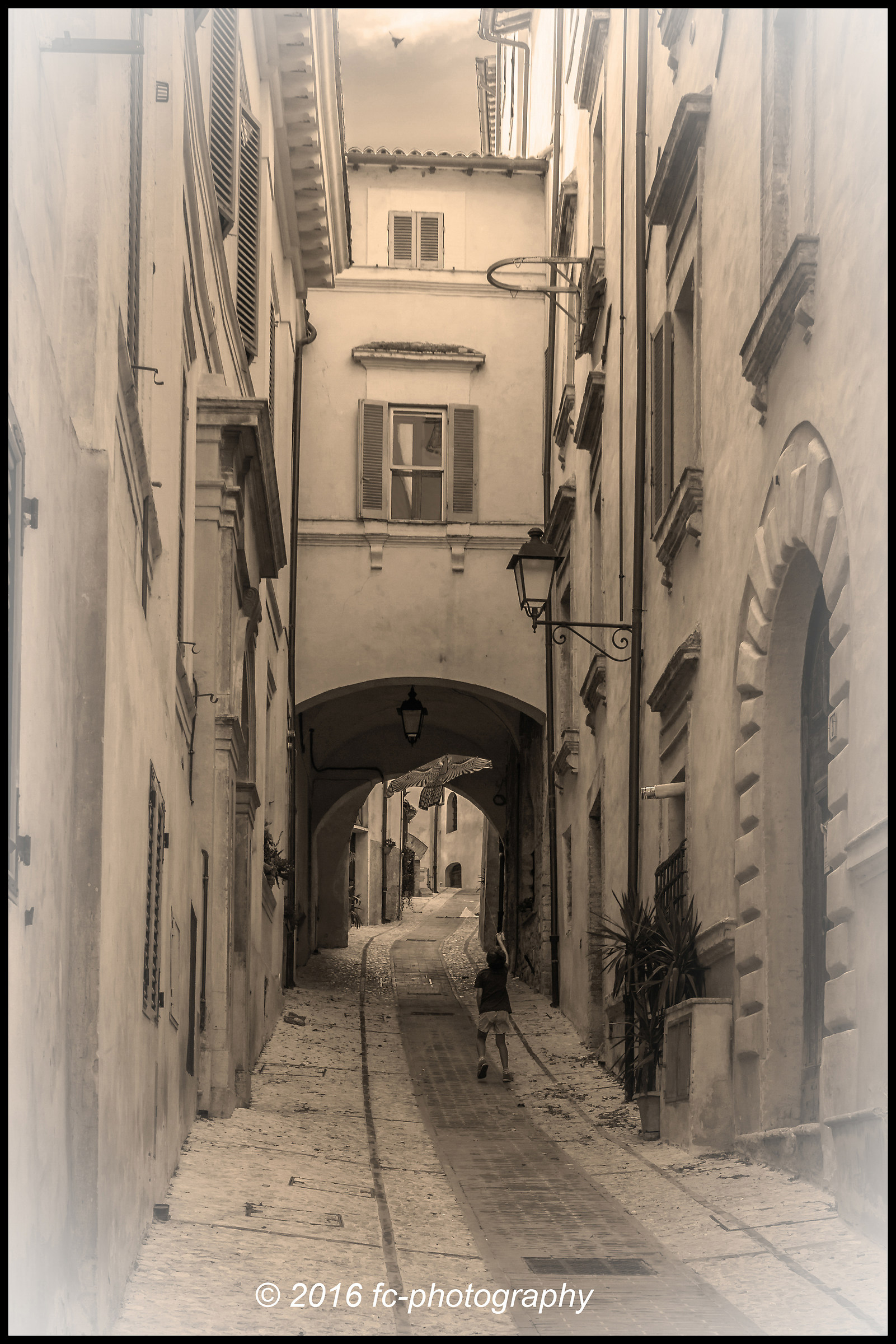 Passeggiando a Trevi -Umbria-