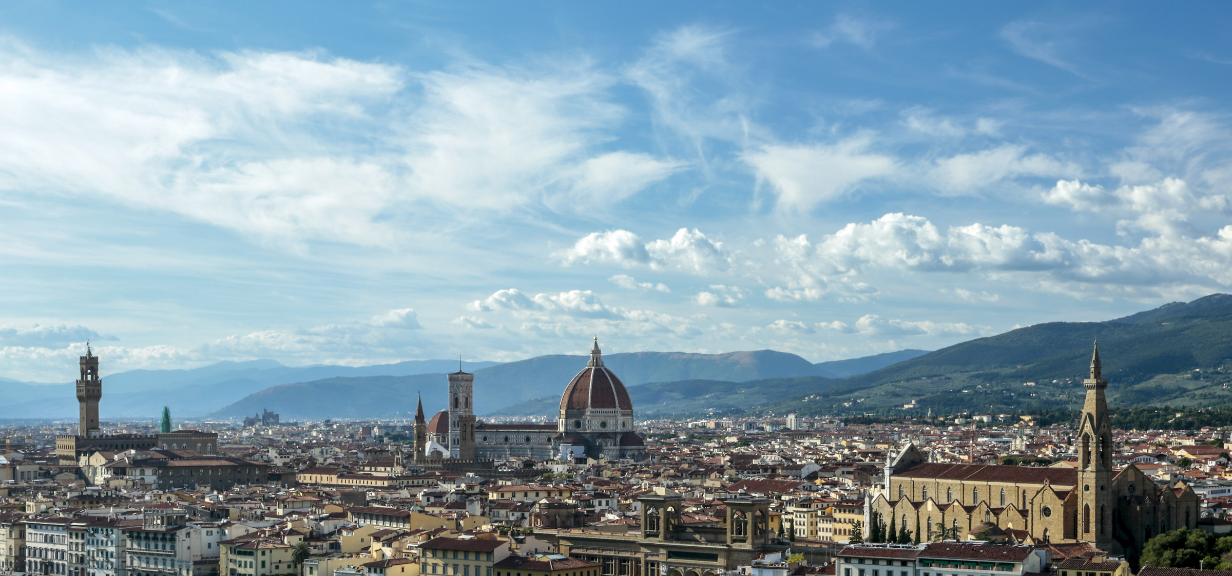 Florence view from Piazzale Michelangelo