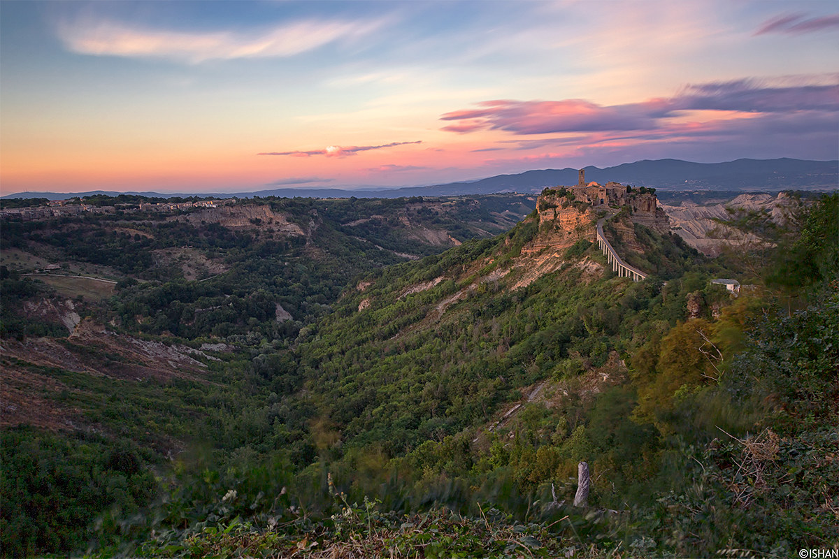 tramonto a Civita II