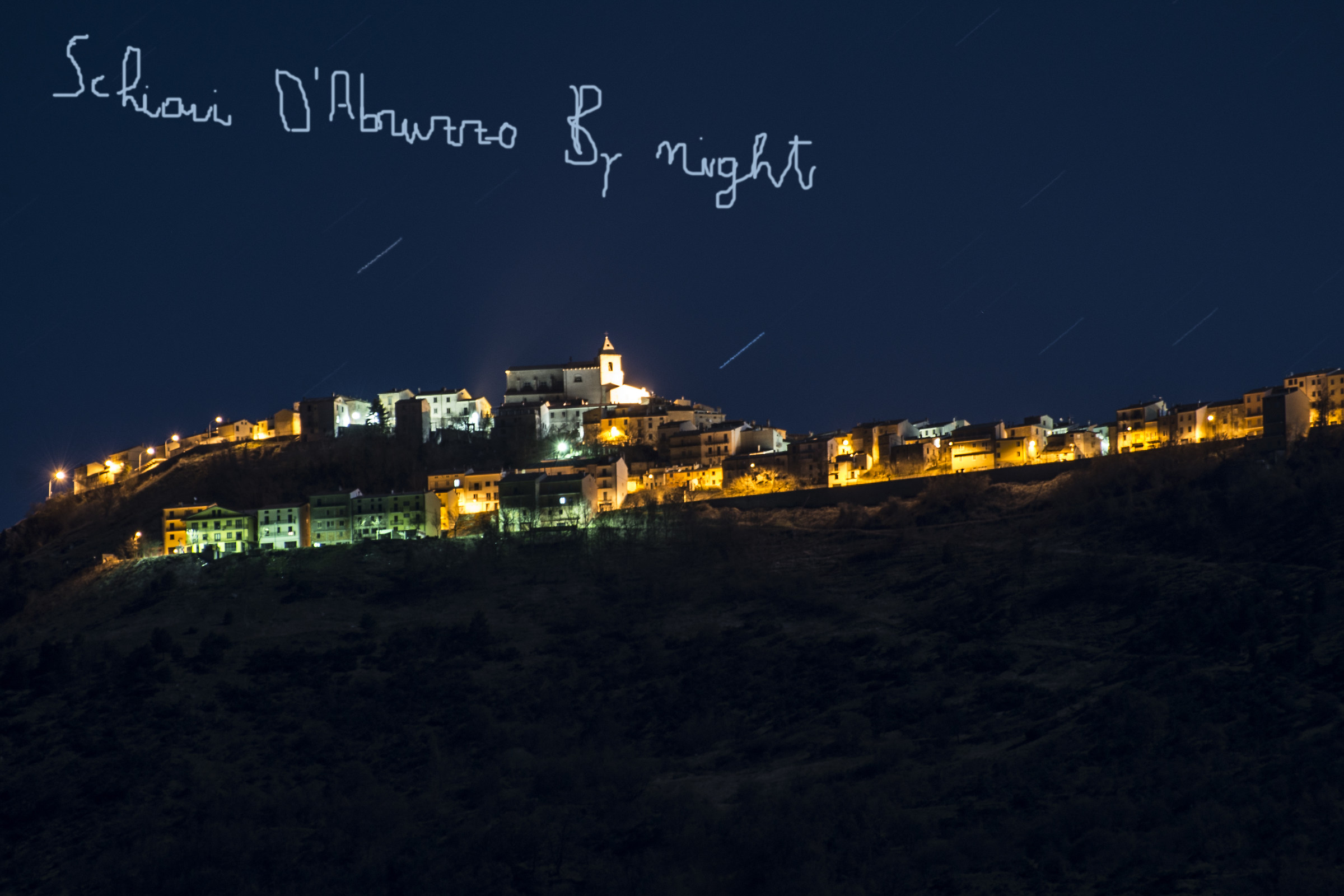 Schiavi D'abruzzo By night