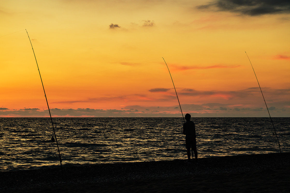 You'll never fishing alone