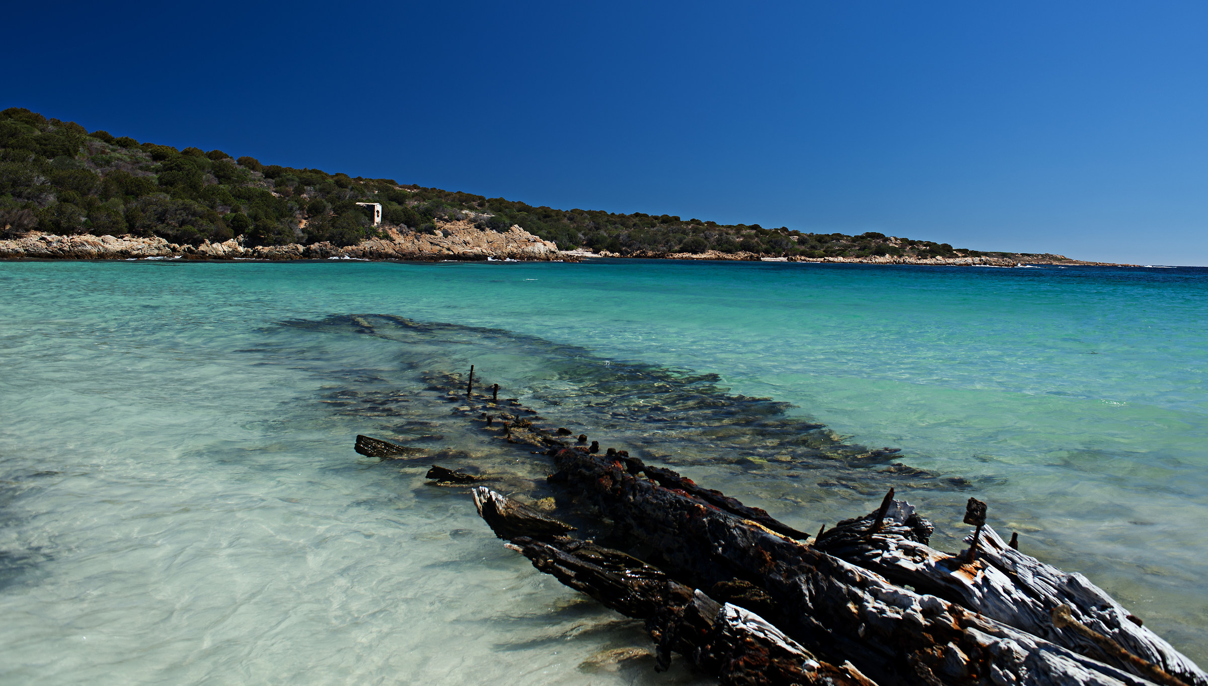 Wreck Beach, Caprera