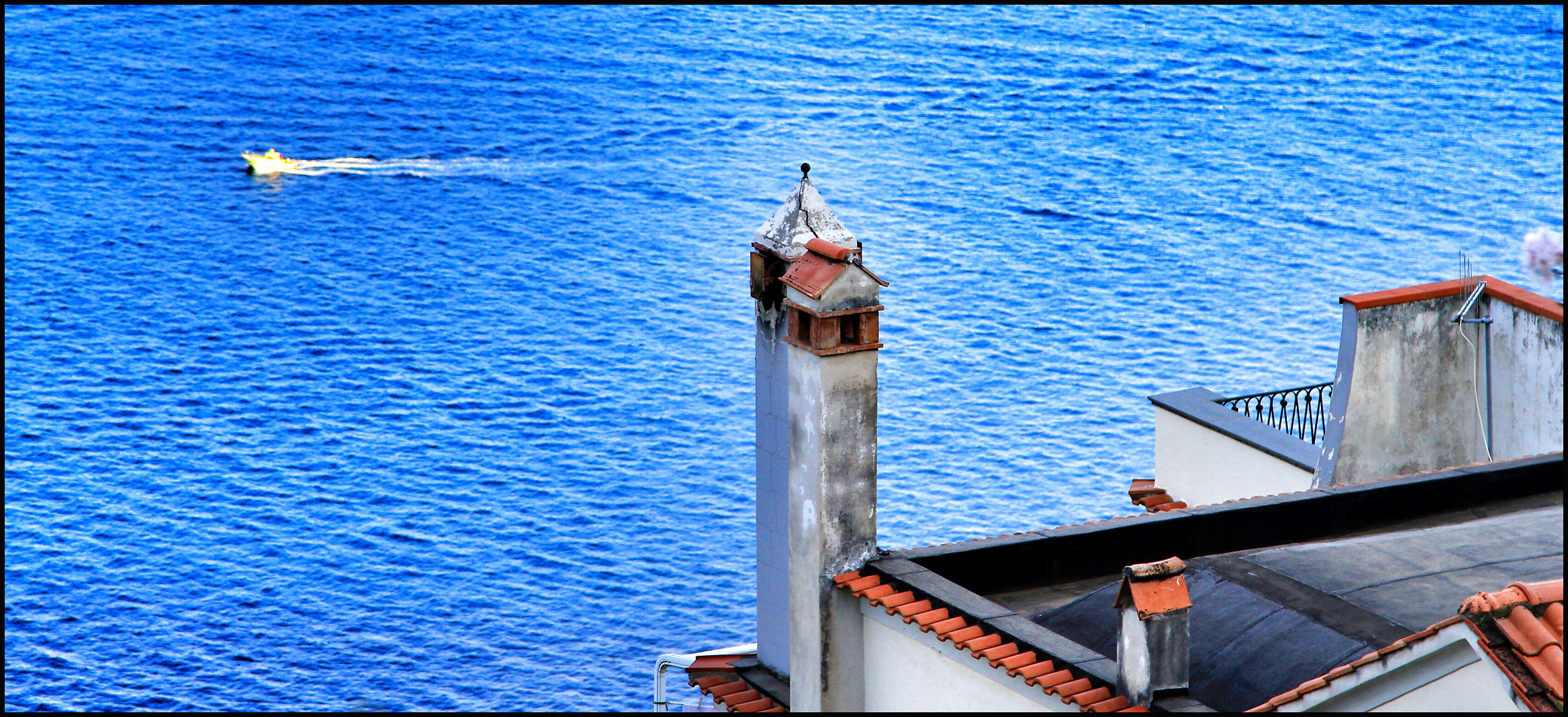 dal terrazzo di vietri sul mare...